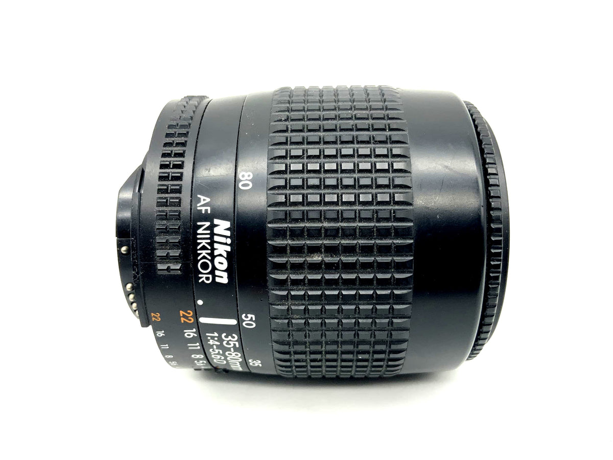Objectif Nikon 35-80 mm 1:4-5.6 AF Nikkor f/4-5.6D Objectif d'appareil photo (Nikon AF)