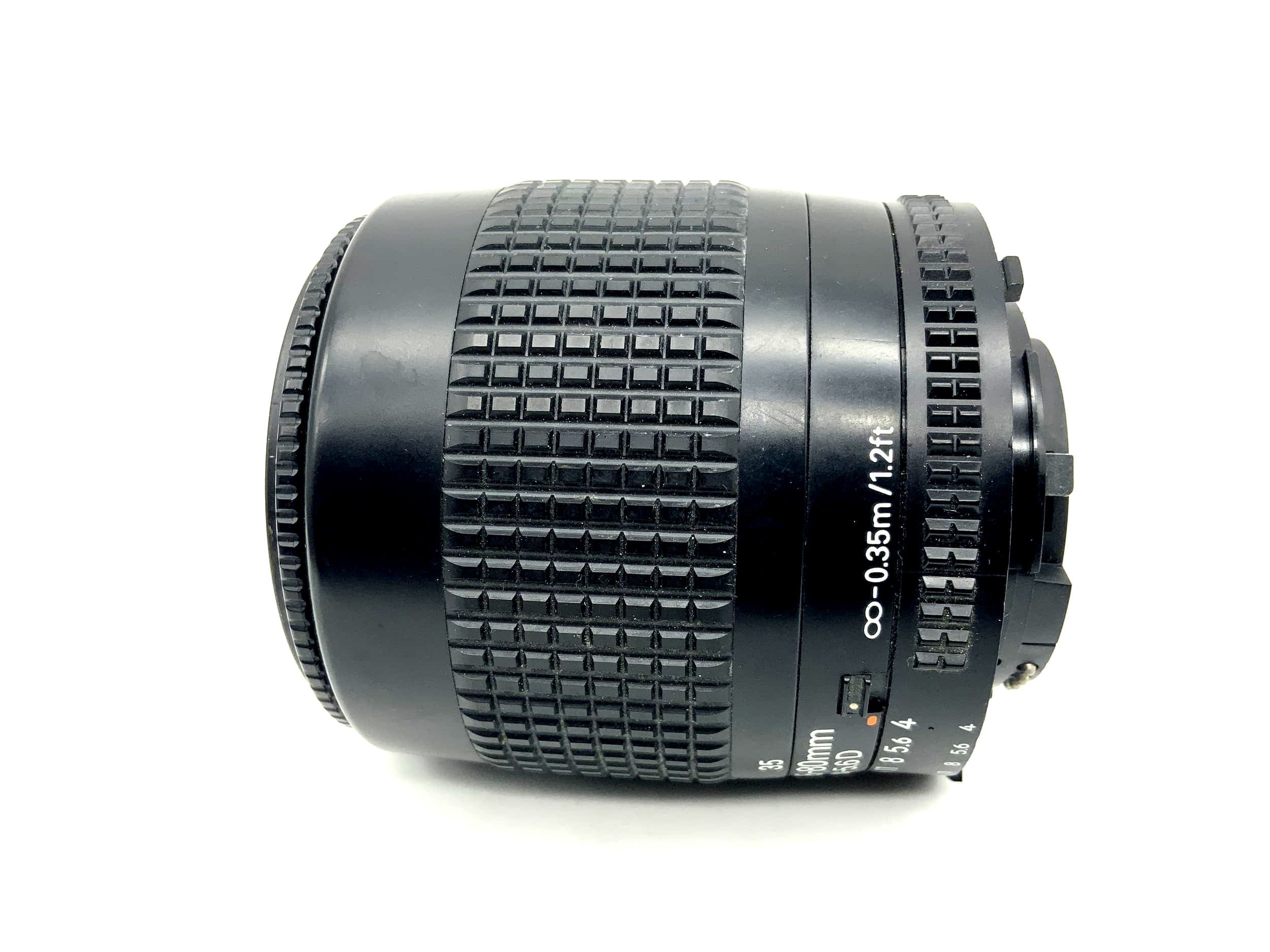 Objectif Nikon 35-80 mm 1:4-5.6 AF Nikkor f/4-5.6D Objectif d'appareil photo (Nikon AF)