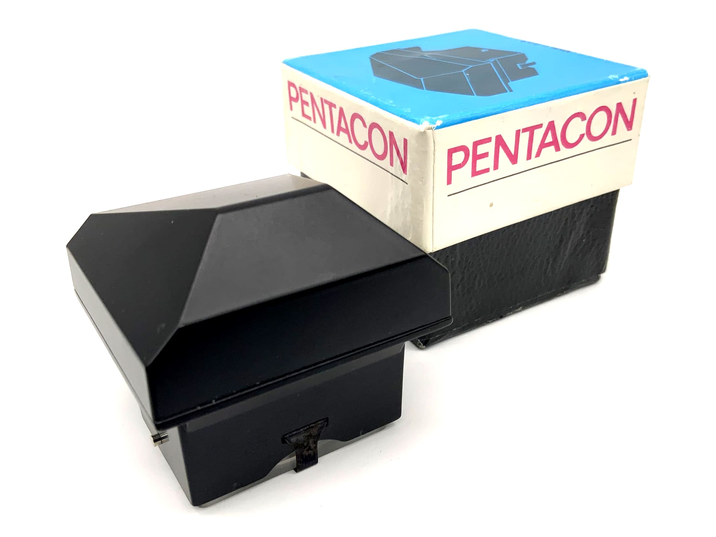 Prisme de visée Pentacon pour Praktica VLC, dans son emballage d'origine.