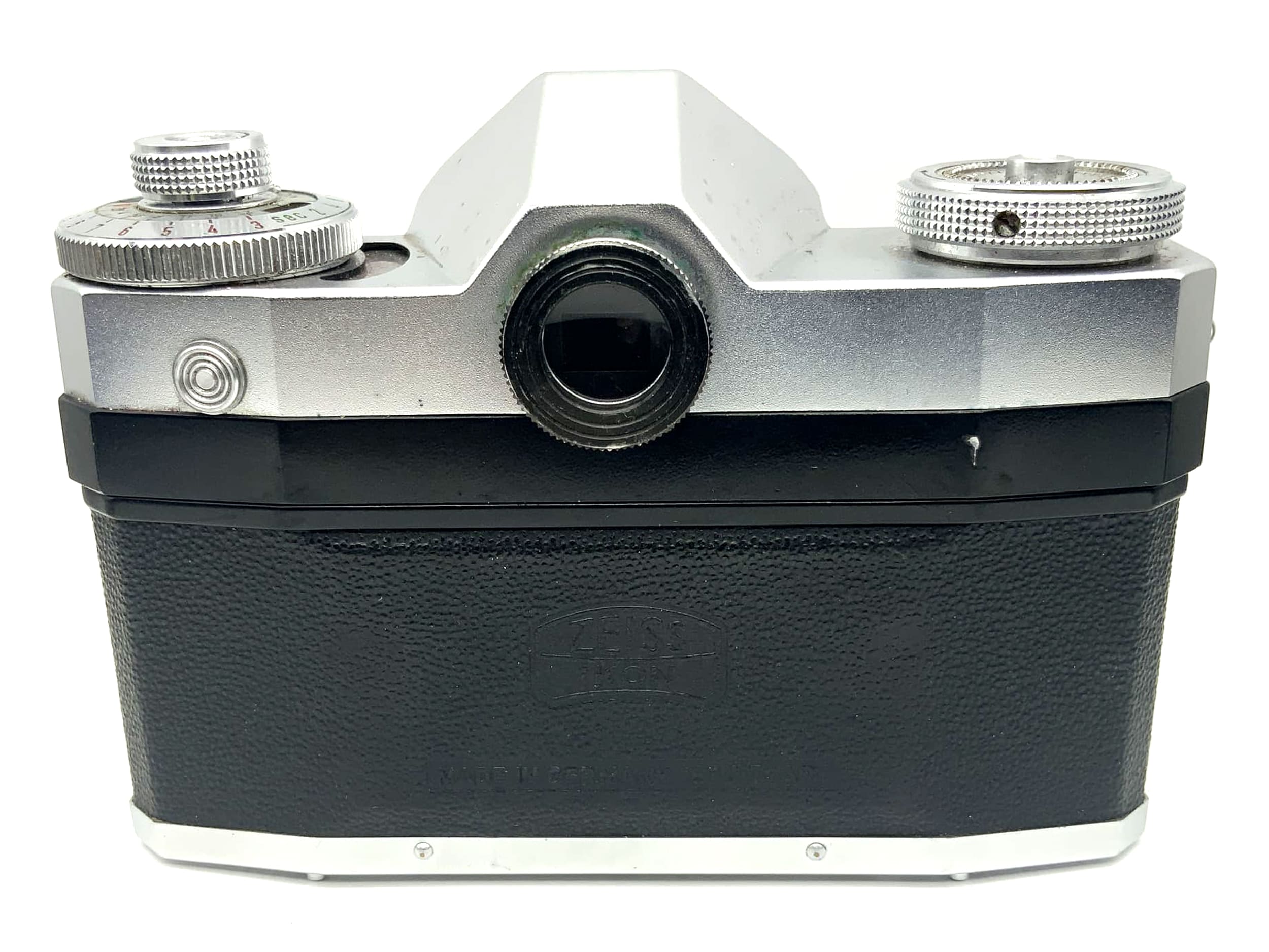 Boîtier Zeiss Ikon Contaflex 35 mm reflex argentique avec objectif Tessar 2.8/50 Synchro Compur