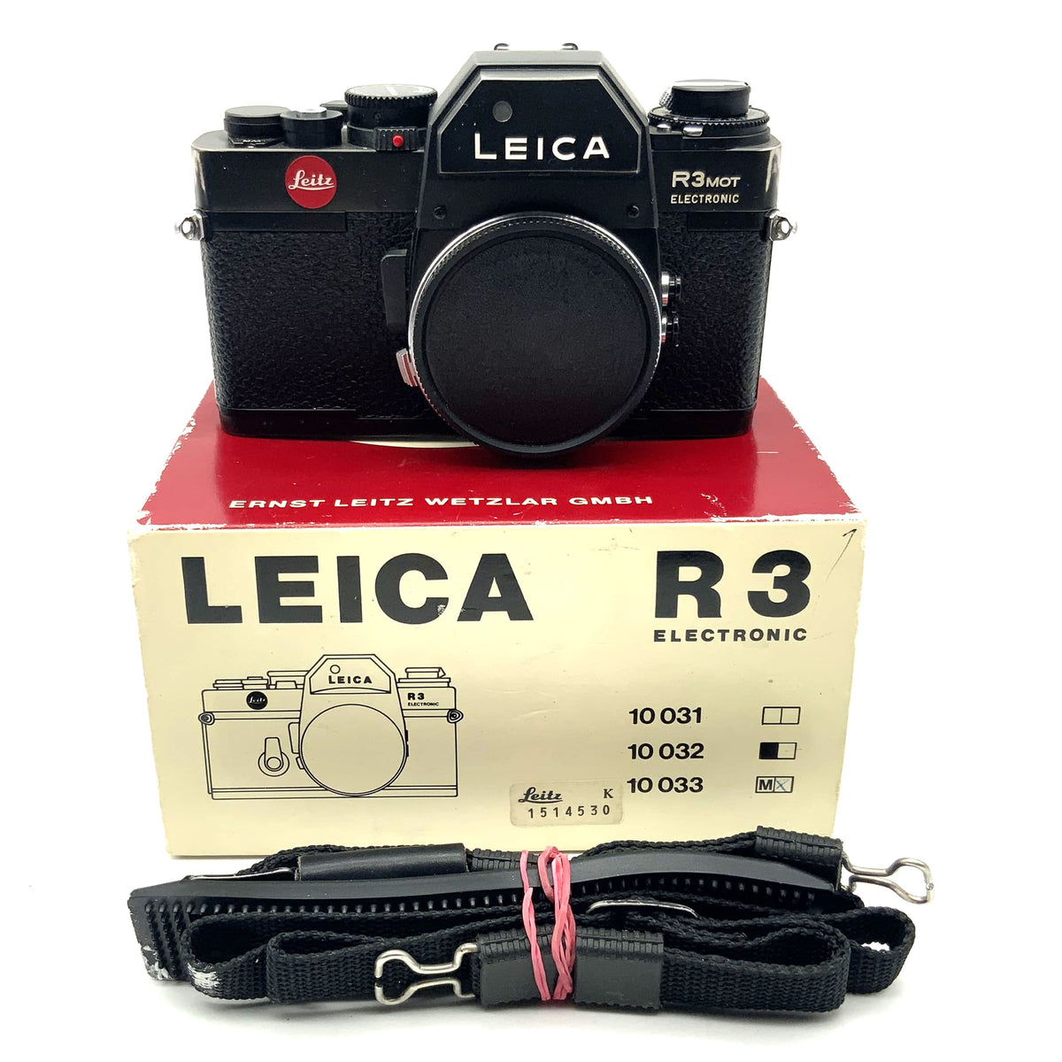 Leica R3 MOT reflex numérique 35 mm analogique avec boîtier d'origine (Leica R)