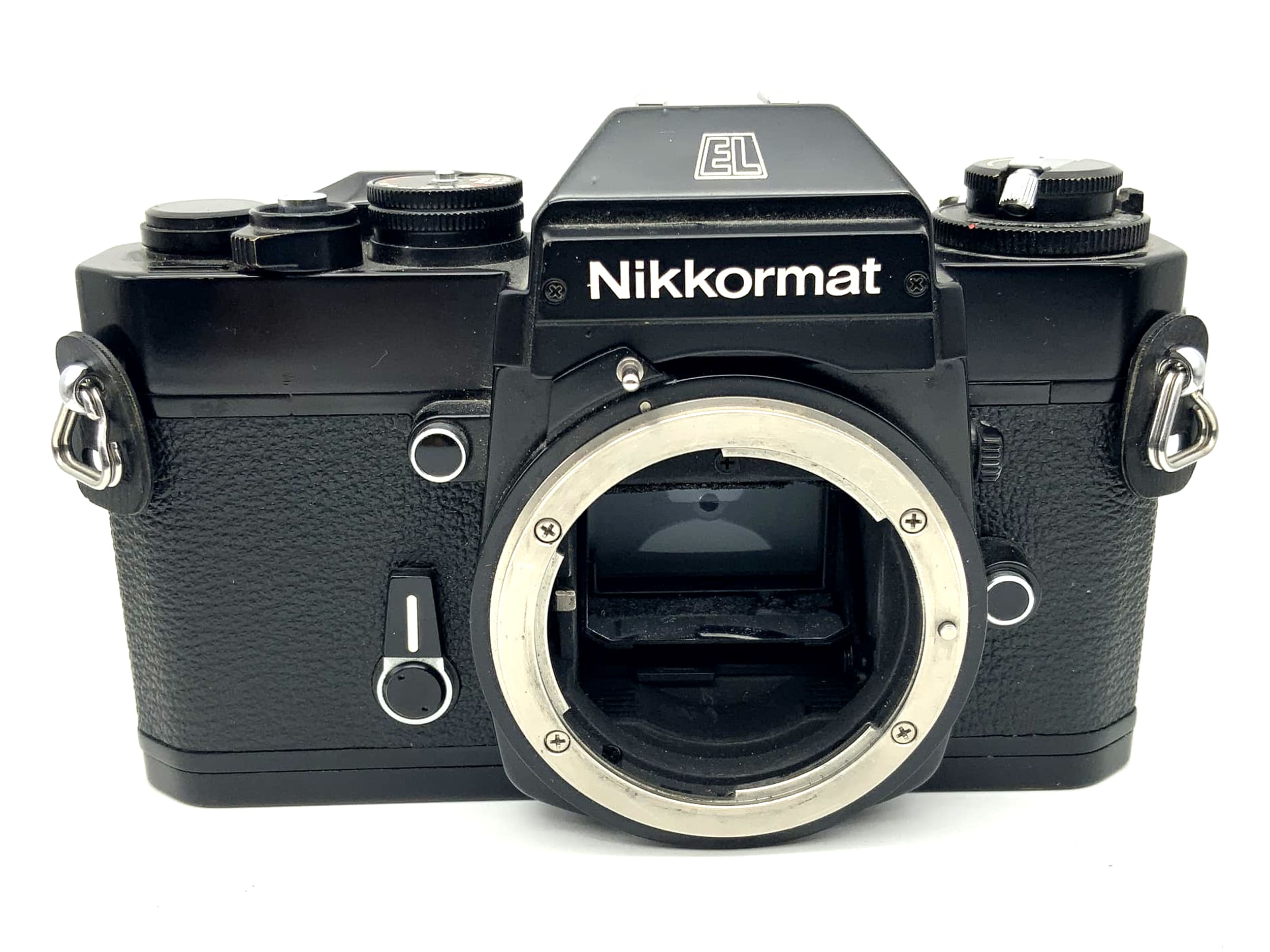 Nikkormat EL 35mm SLR analog body (Nikon F)
