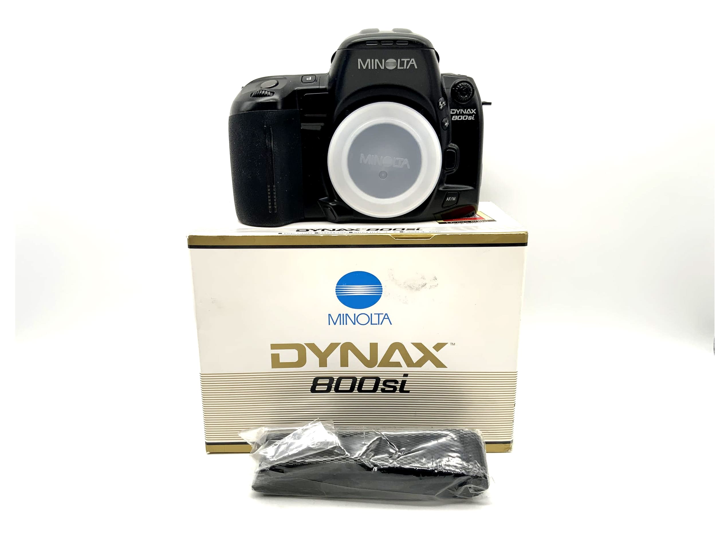 Minolta Dynax 800si 35mm SLR camera in original packaging (Minolta AF/Sony A)