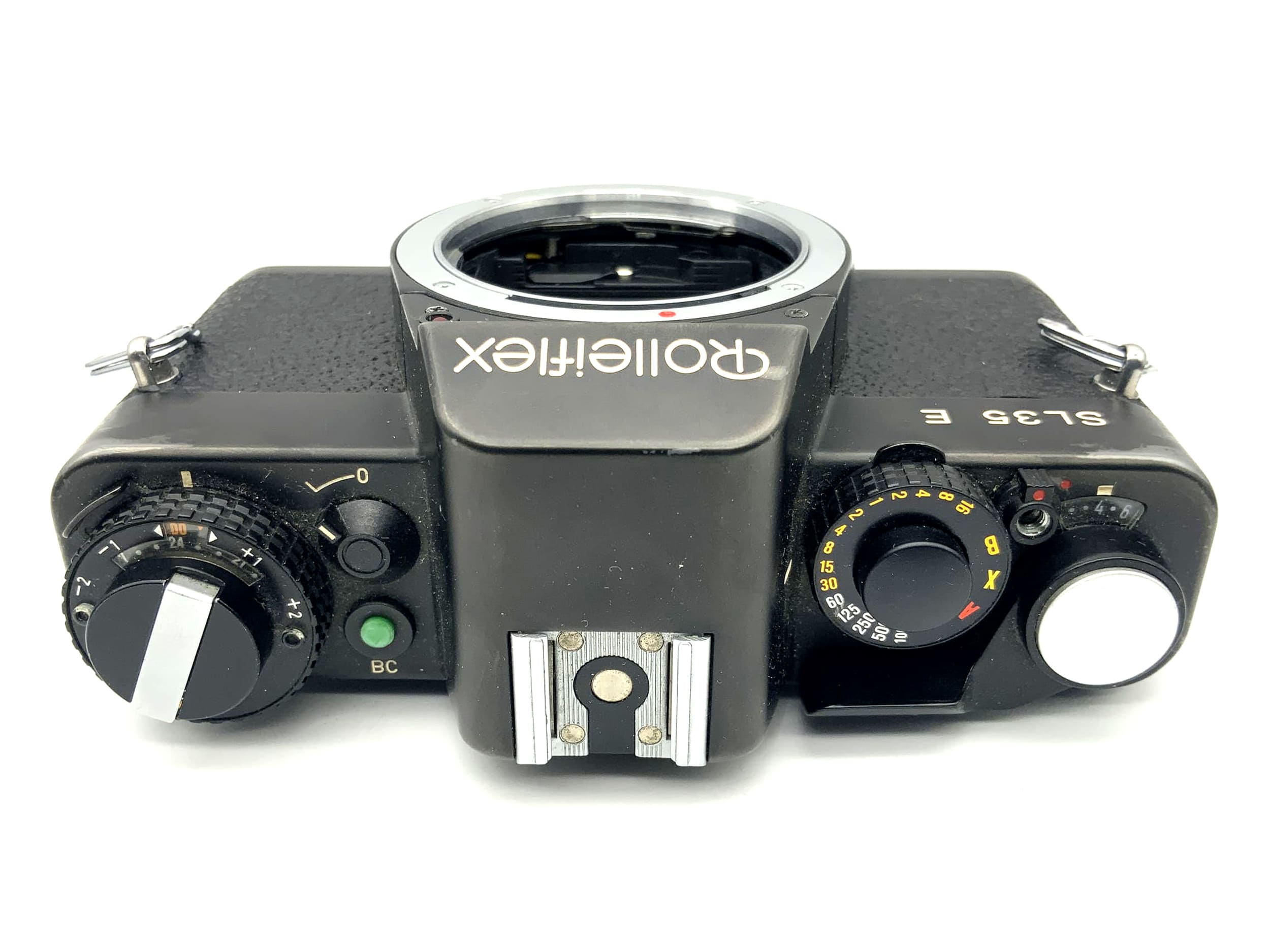 Rolleiflex SL 35 E 35mm SLR camera body (Rollei QBM) Light meter defective!