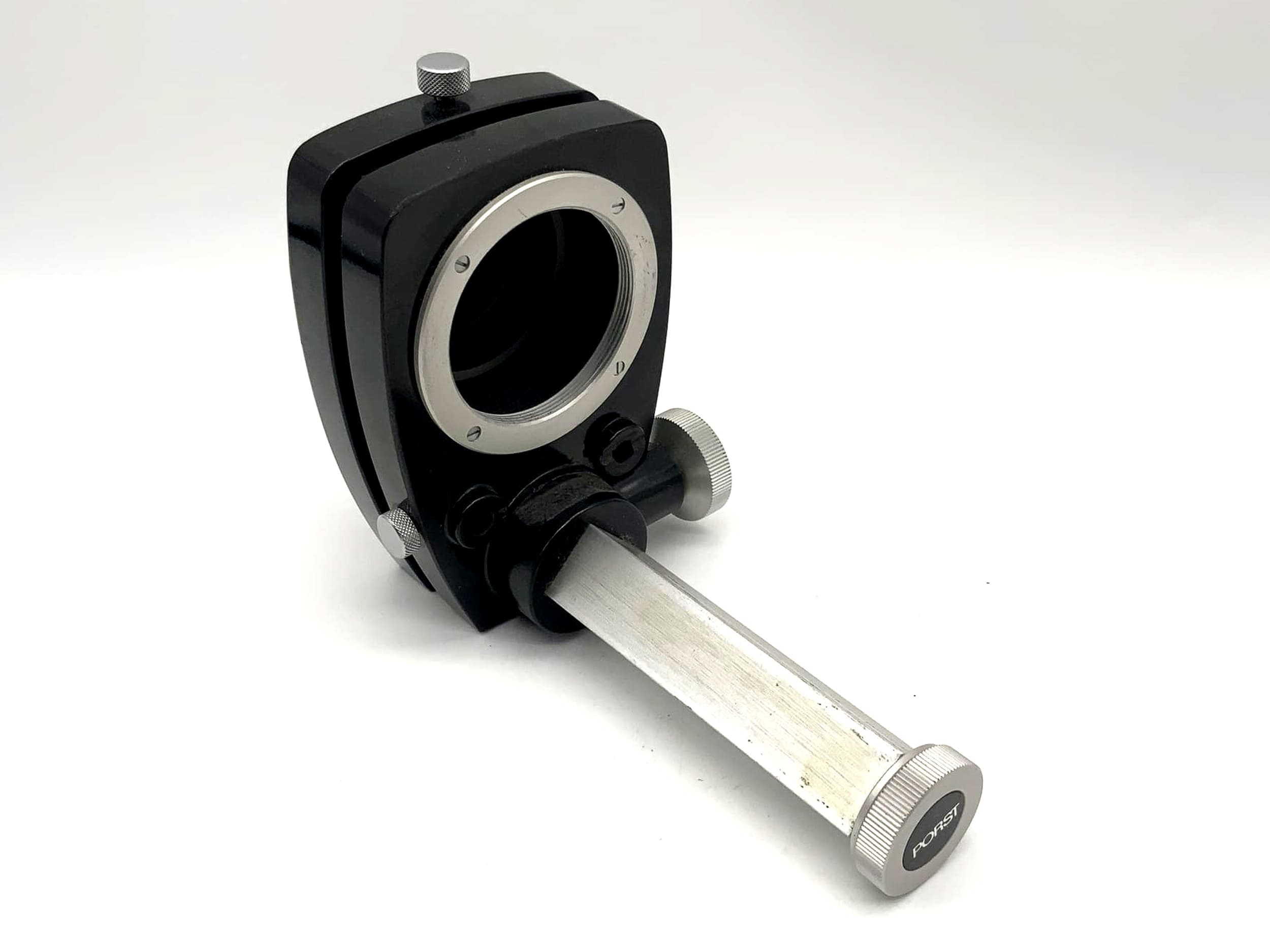 Porst bellows unit, black, macro bellows (M42)