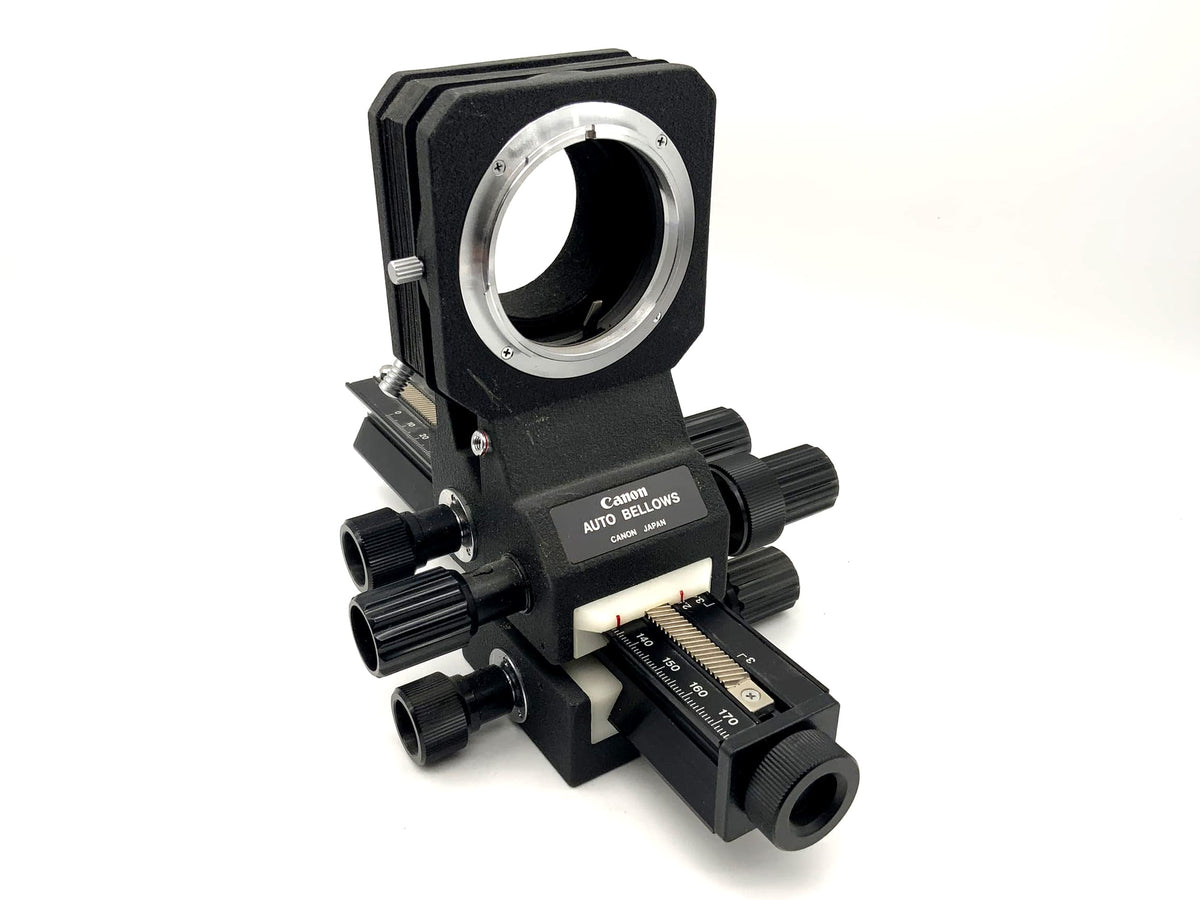 Soufflet Canon noir automatique, soufflet macro (Canon FD)