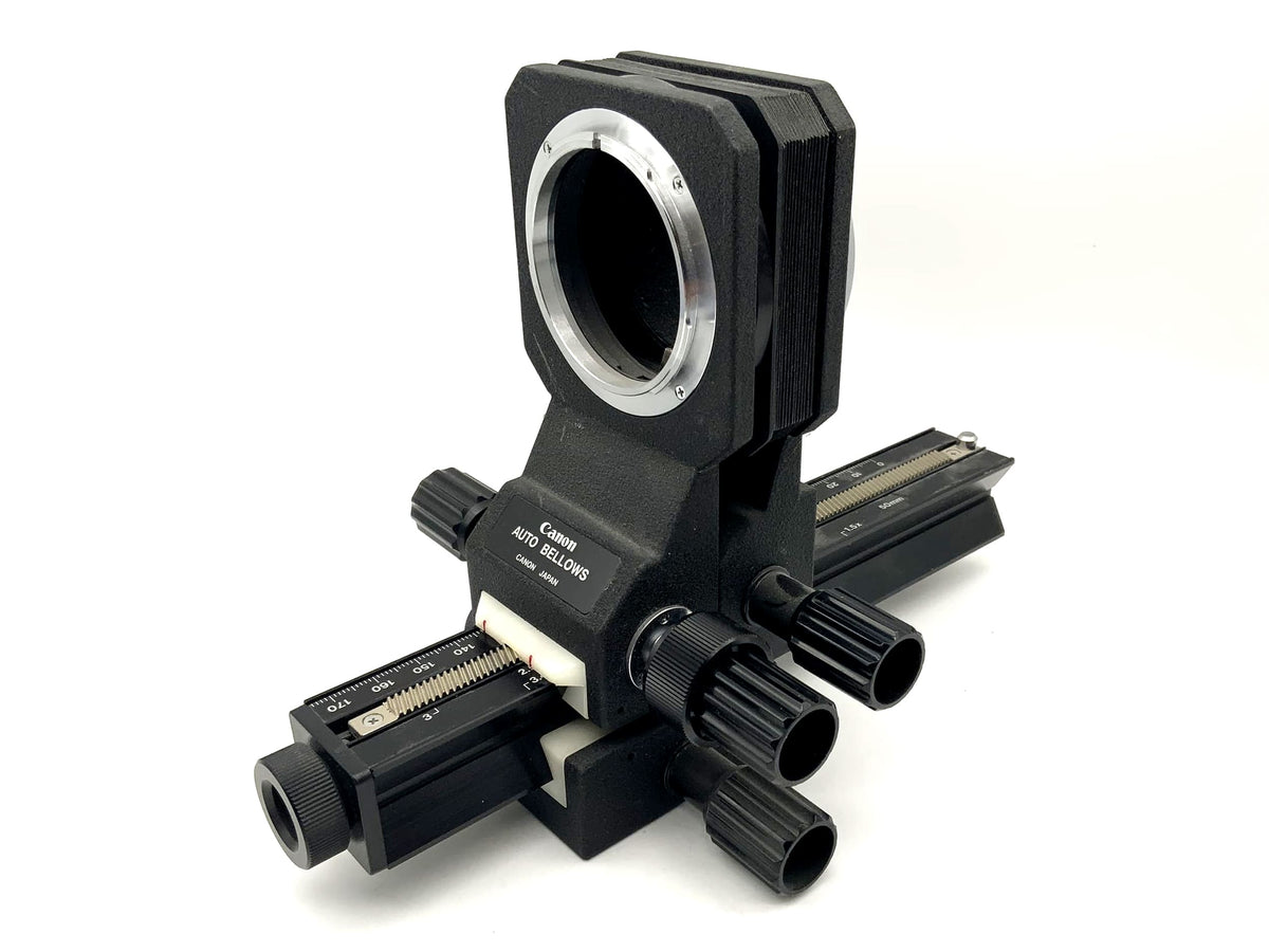 Soufflet Canon noir automatique, soufflet macro (Canon FD)