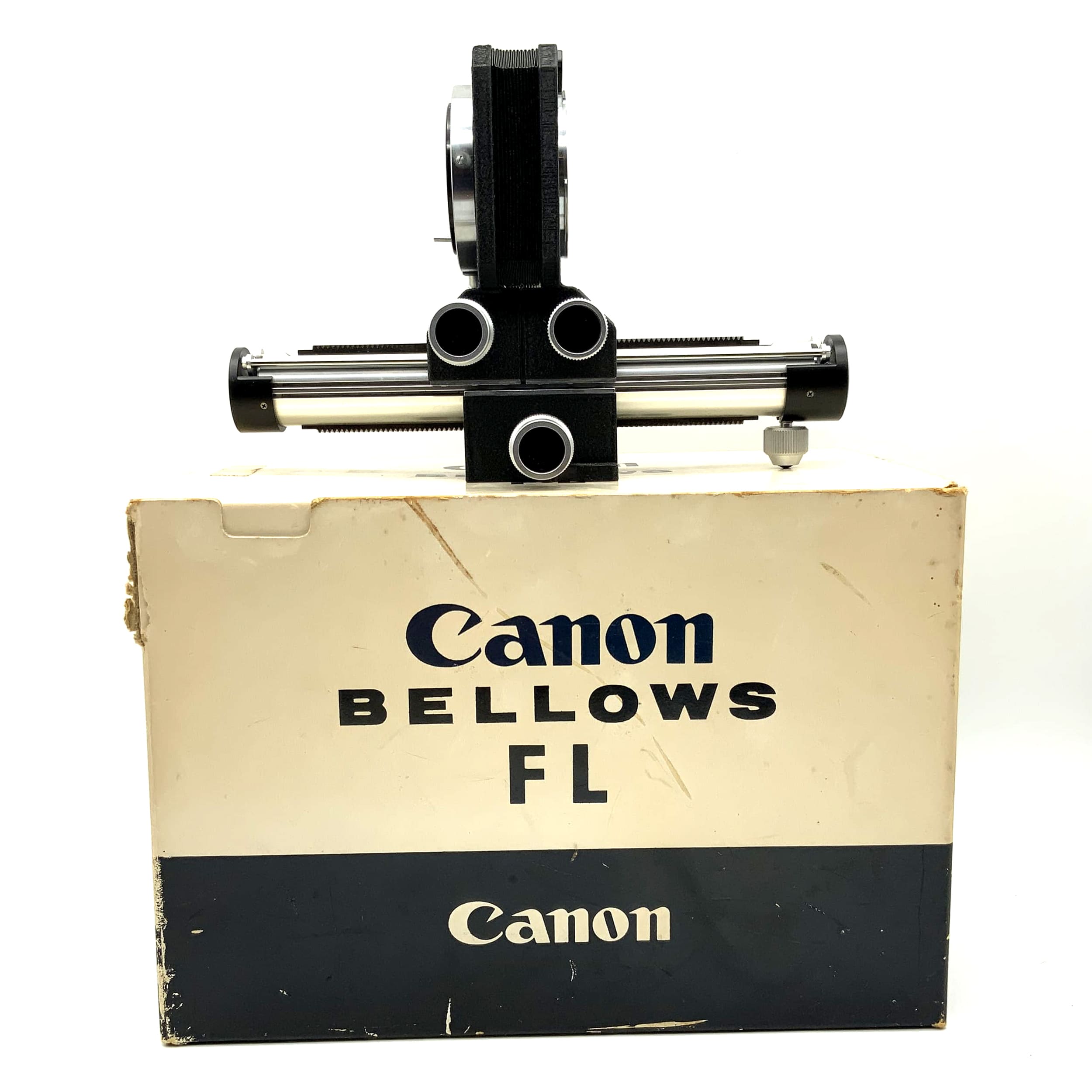 Canon Bellows FL black bellows unit, stepless extension, with original packaging (Canon FD)