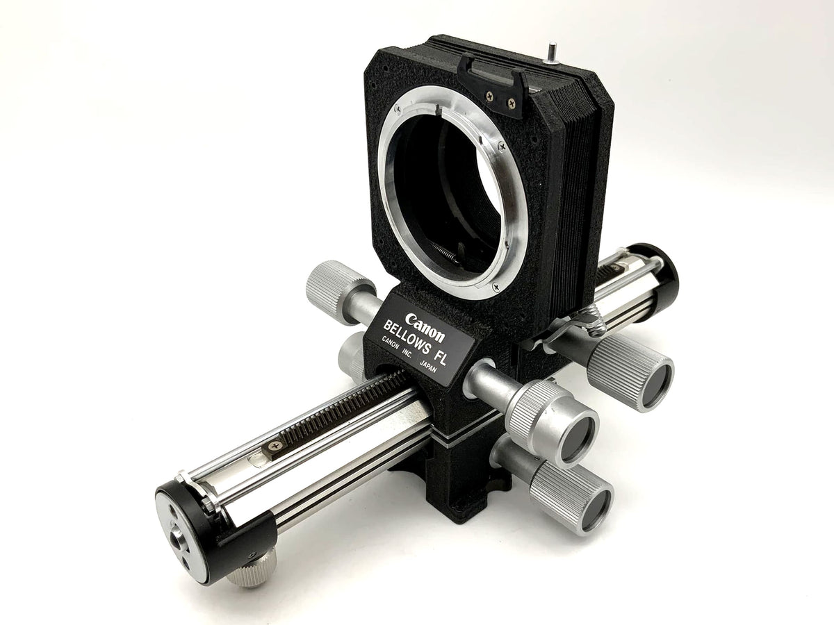 Soufflet noir Canon Bellows FL, extension progressive, avec emballage d'origine (Canon FD)