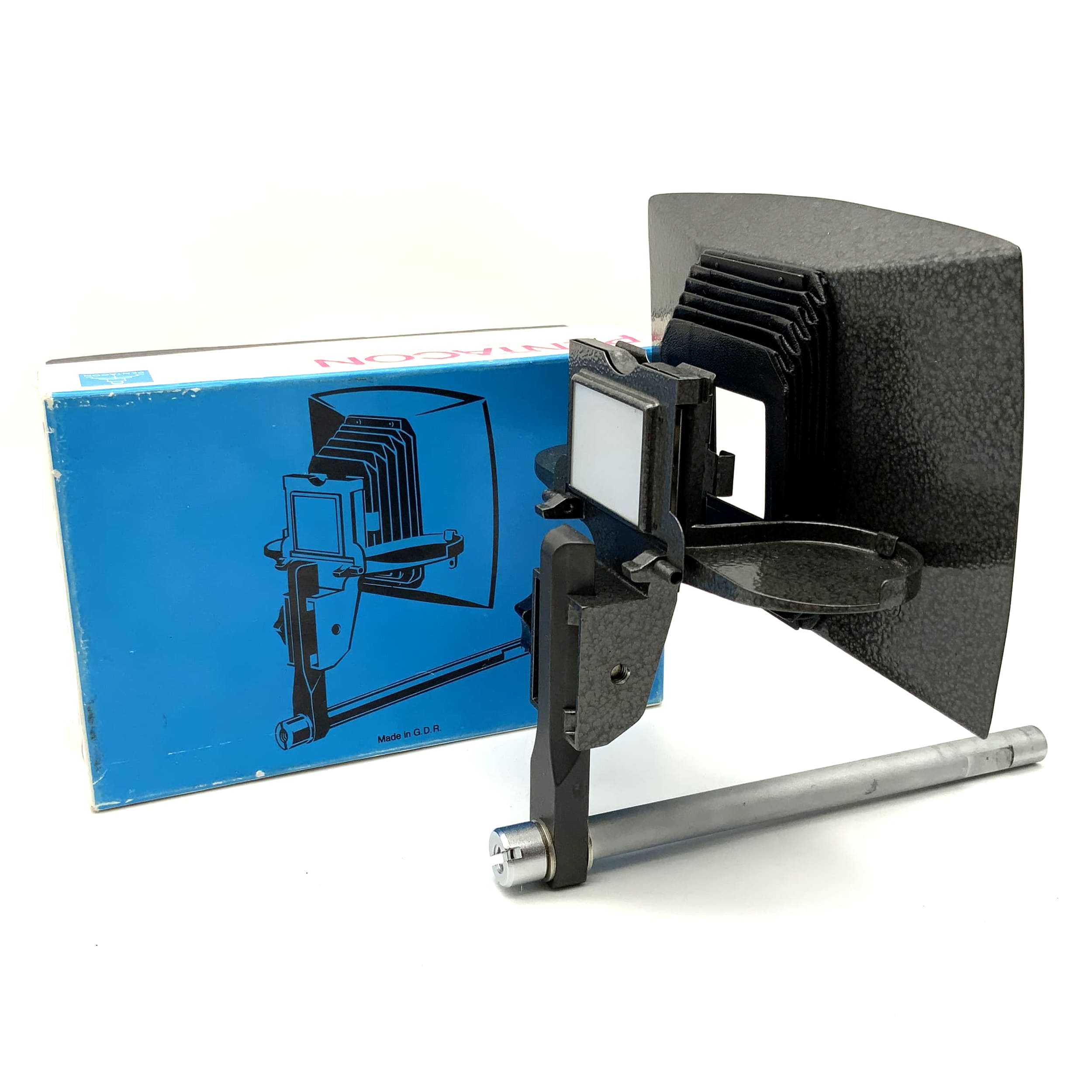 Duplicateur de diapositives Pentacon 71 55 24 noir, accessoire de copie de diapositives, emballage d'origine