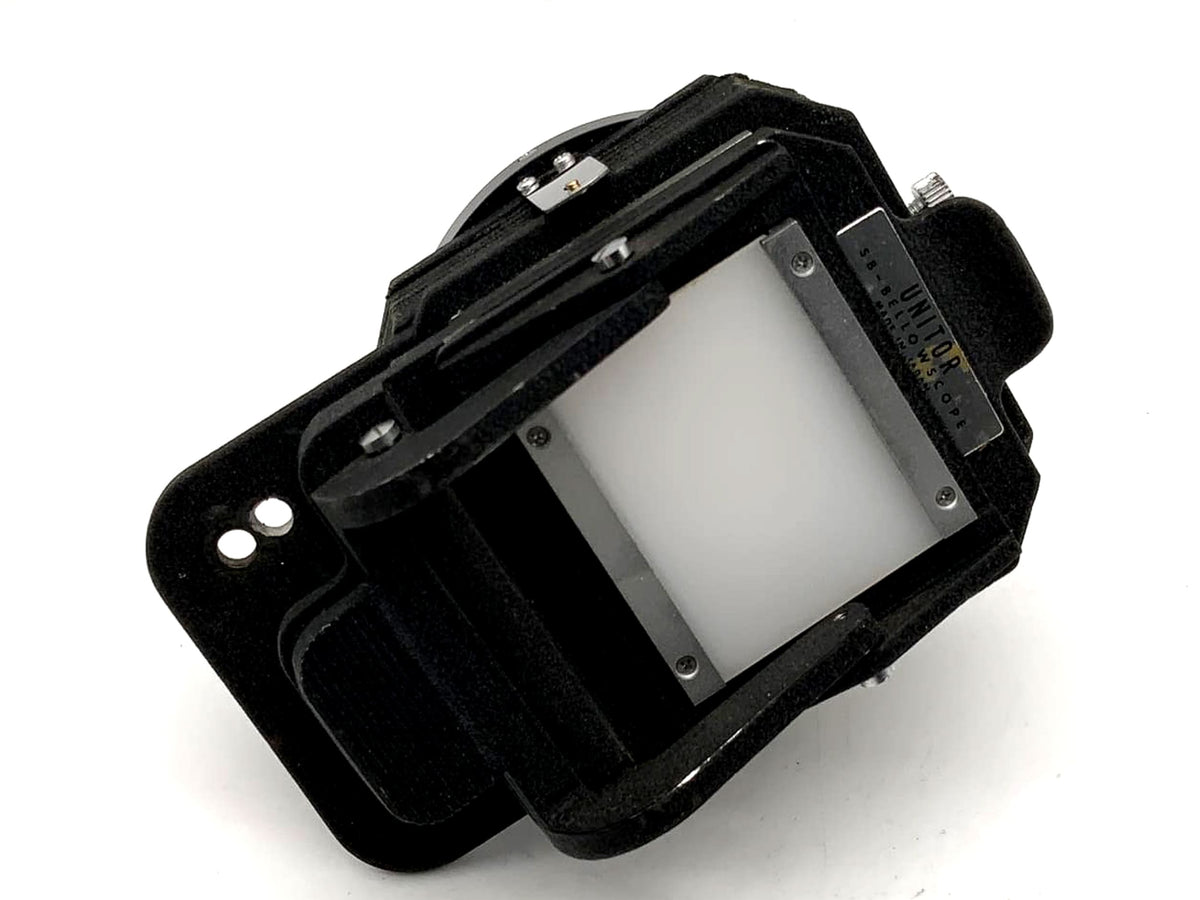 Diaduplicateur Unitor SB-Bellowscope noir pour copieur de diapositives à soufflet Albinar