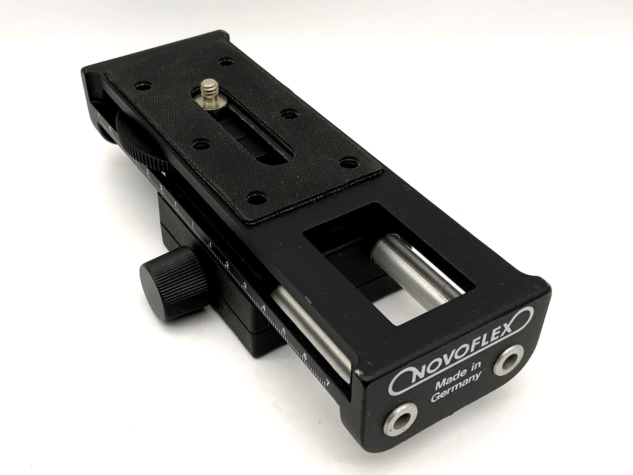 Système de mise au point stéréo Novoflex Castel K dans son emballage d'origine