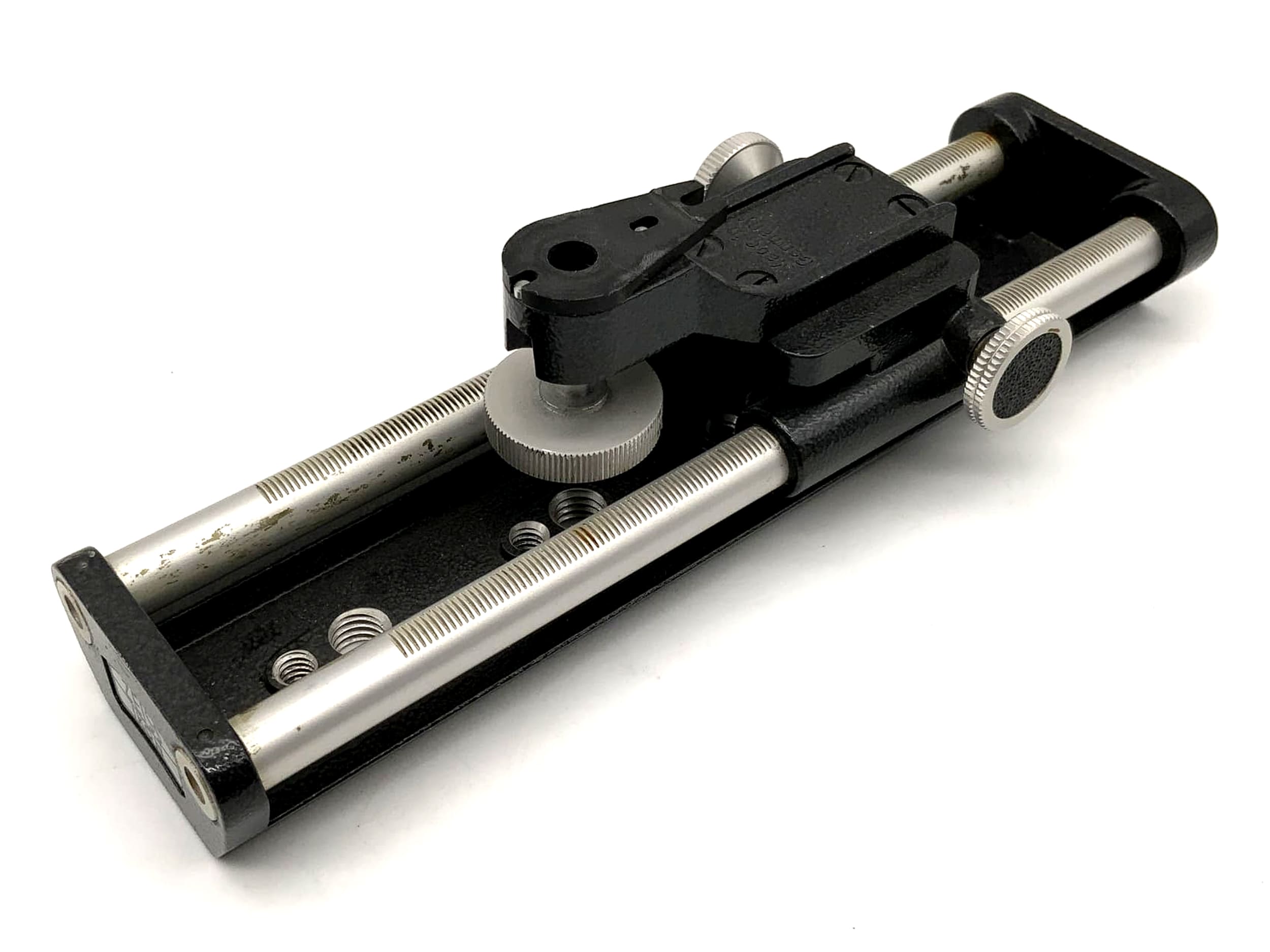 Rail de mise au point Zeiss Ikon, noir, rail macro, support de mise au point