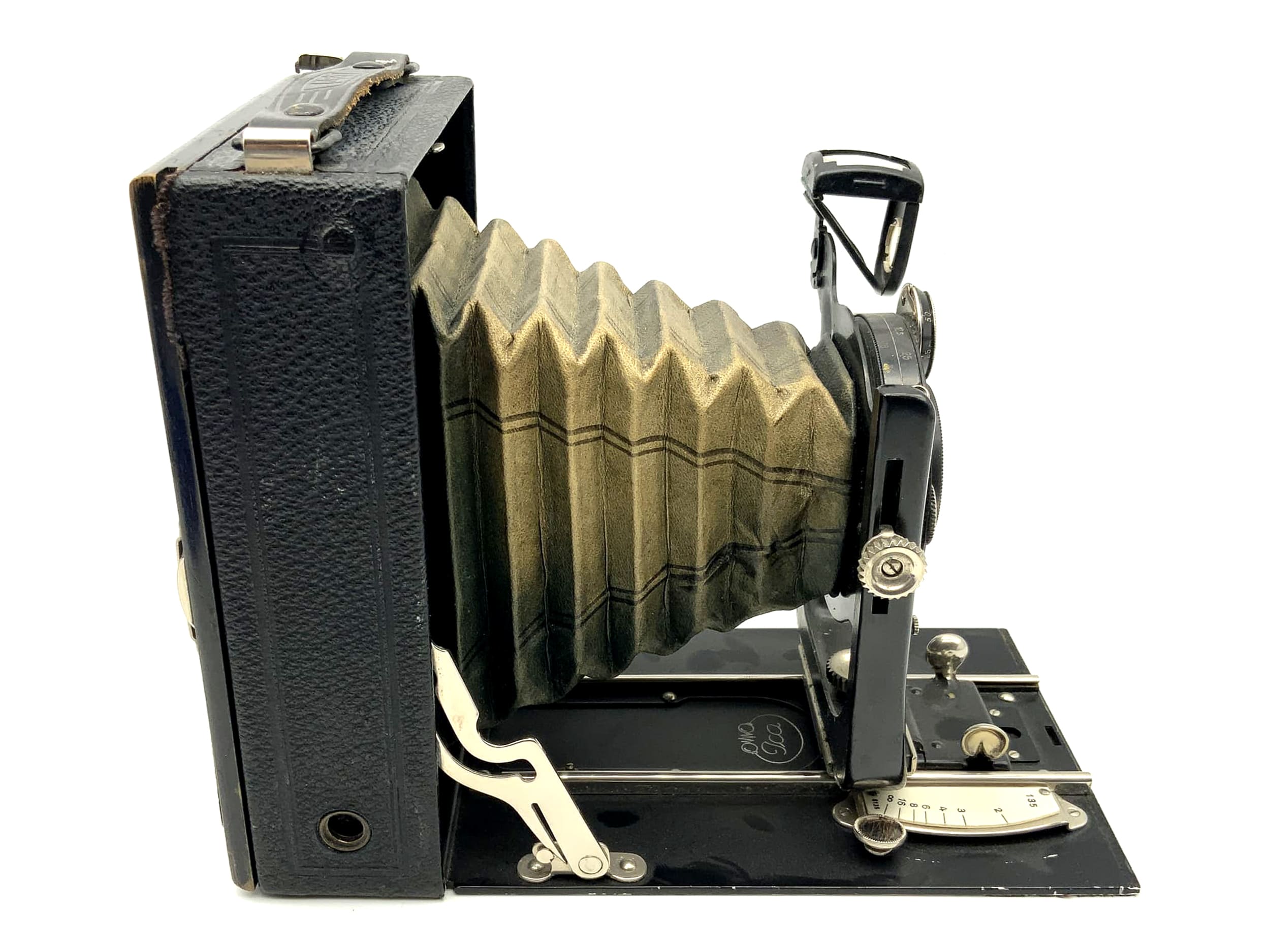 Appareil photo à plaques Ica Dresden Volta 146/1 avec objectif Novar Anastigmat 1:4,5 F=13,5 cm Compur