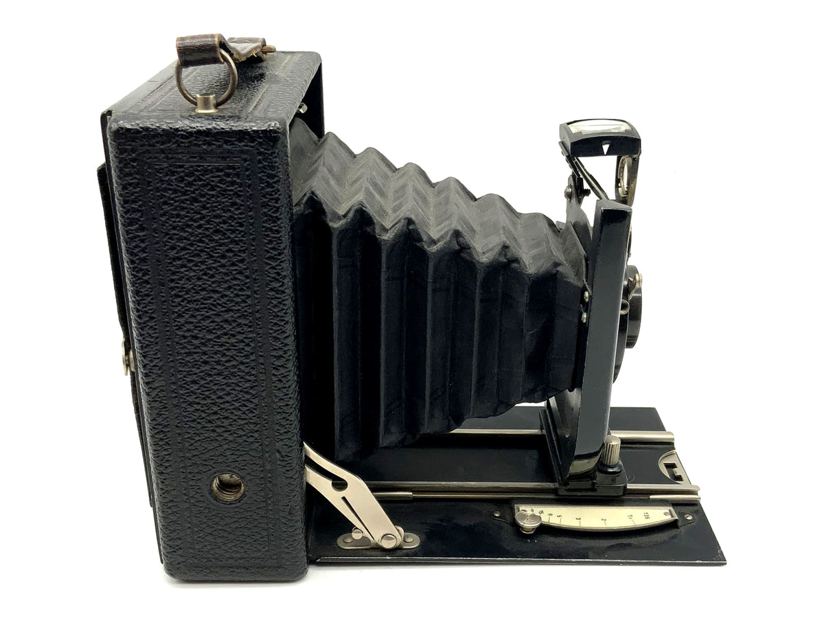 Appareil photo à plaques Glunz modèle 3 avec objectif Meyer Goerlitz Trioplan 1:6,3 F=13,5 cm Vario