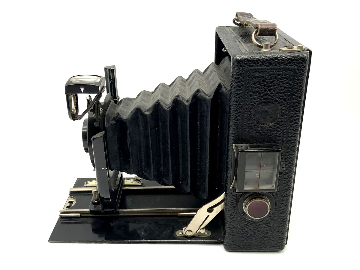 Appareil photo à plaques Glunz modèle 3 avec objectif Meyer Goerlitz Trioplan 1:6,3 F=13,5 cm Vario