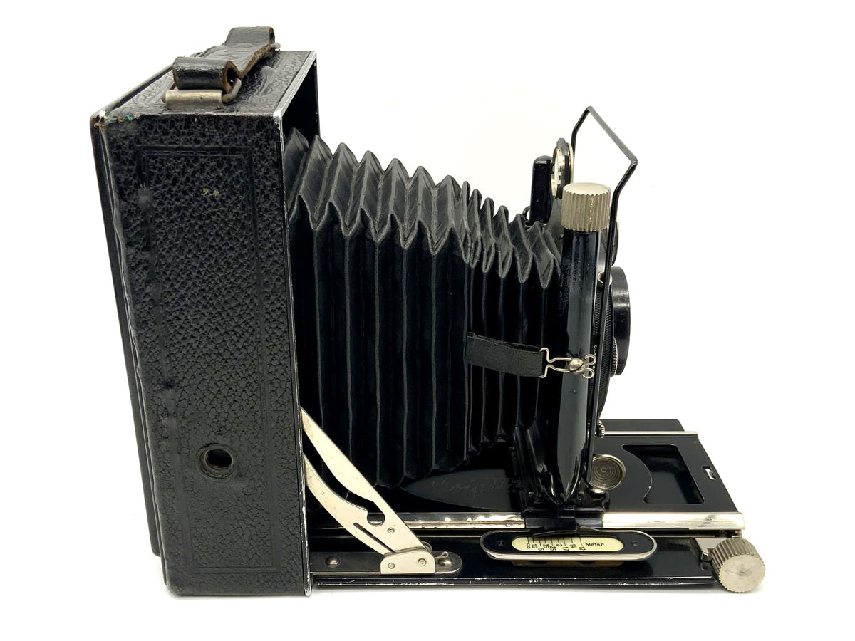 Caméra à plaque Voigtländer Avus avec Anastigmat Skopar 1:4,5 F=13,5cm Compur