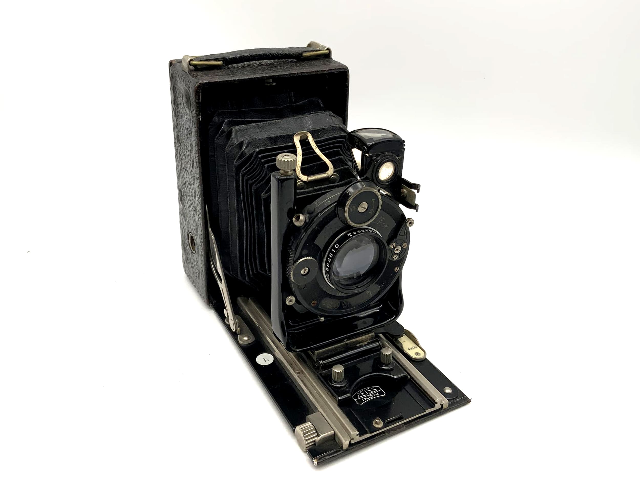 Appareil photo à plaques Zeiss Ikon Ica Trona 110 avec objectif Carl Zeiss Tessar 1:4,5/10,5 cm Compur