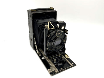 Appareil photo à plaques Zeiss Ikon Ica Trona 110 avec objectif Carl Zeiss Tessar 1:4,5/10,5 cm Compur