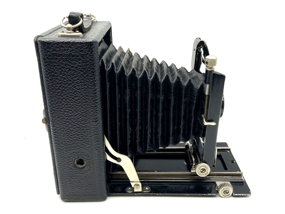 H. Bauer &amp; Sons plate camera with double Anastigmat Splendar 1:6.8 F=135mm Vario lens