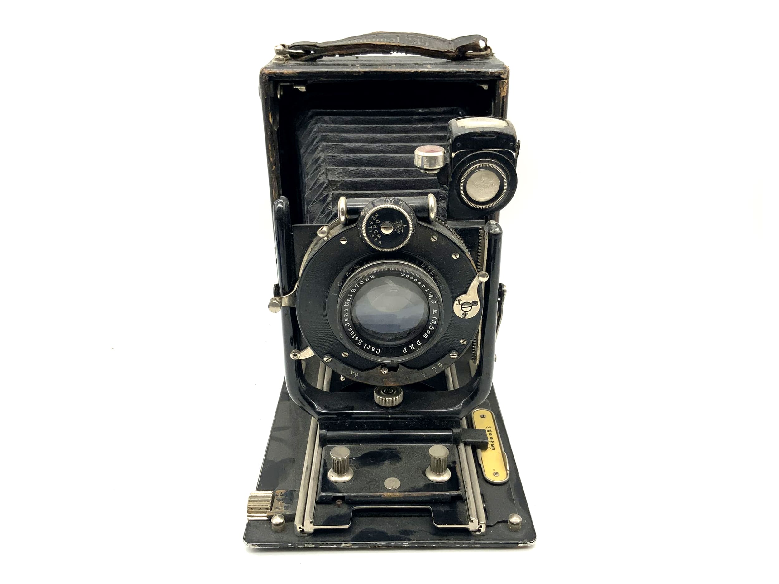 Chambre photographique ICA Minimal 235 avec objectif Carl Zeiss Tessar 1:4,5 f=13,5 cm Compur