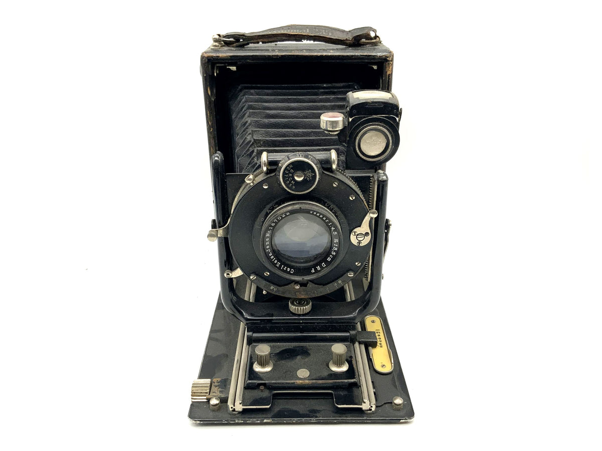 ICA Minimal 235 plate camera with Carl Zeiss Tessar 1:4.5 f=13.5cm Compur