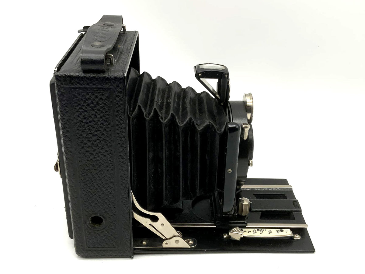 Caméra à plaque Voigtländer VAG avec caméra analogique Anastigmat Voigtar 1:6,3 F=10,5 cm