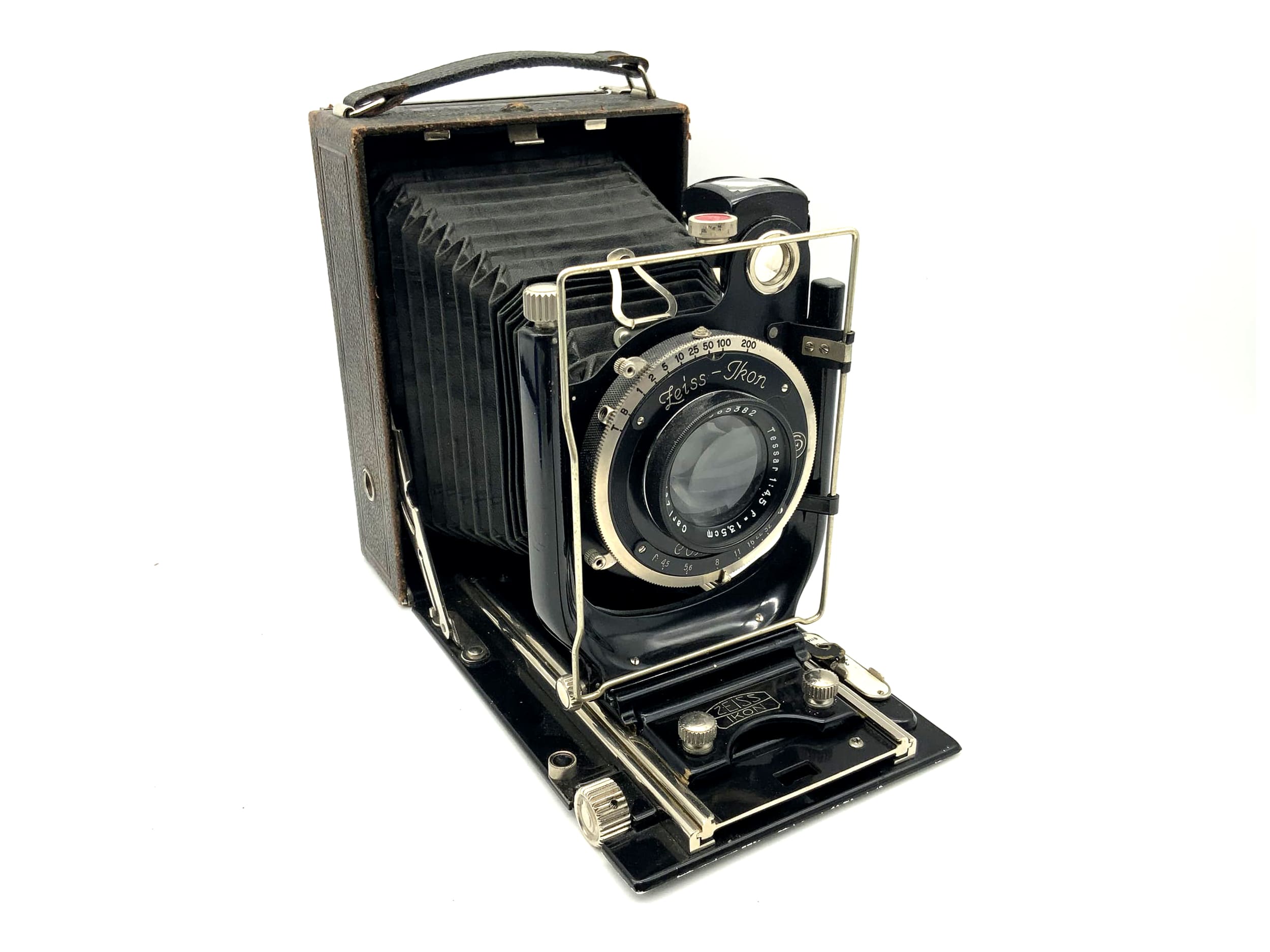 Appareil photo à plaques Zeiss Ikon Donata 227/7 avec objectif Carl Zeiss Tessar 1:4,5/13,5 cm Compur