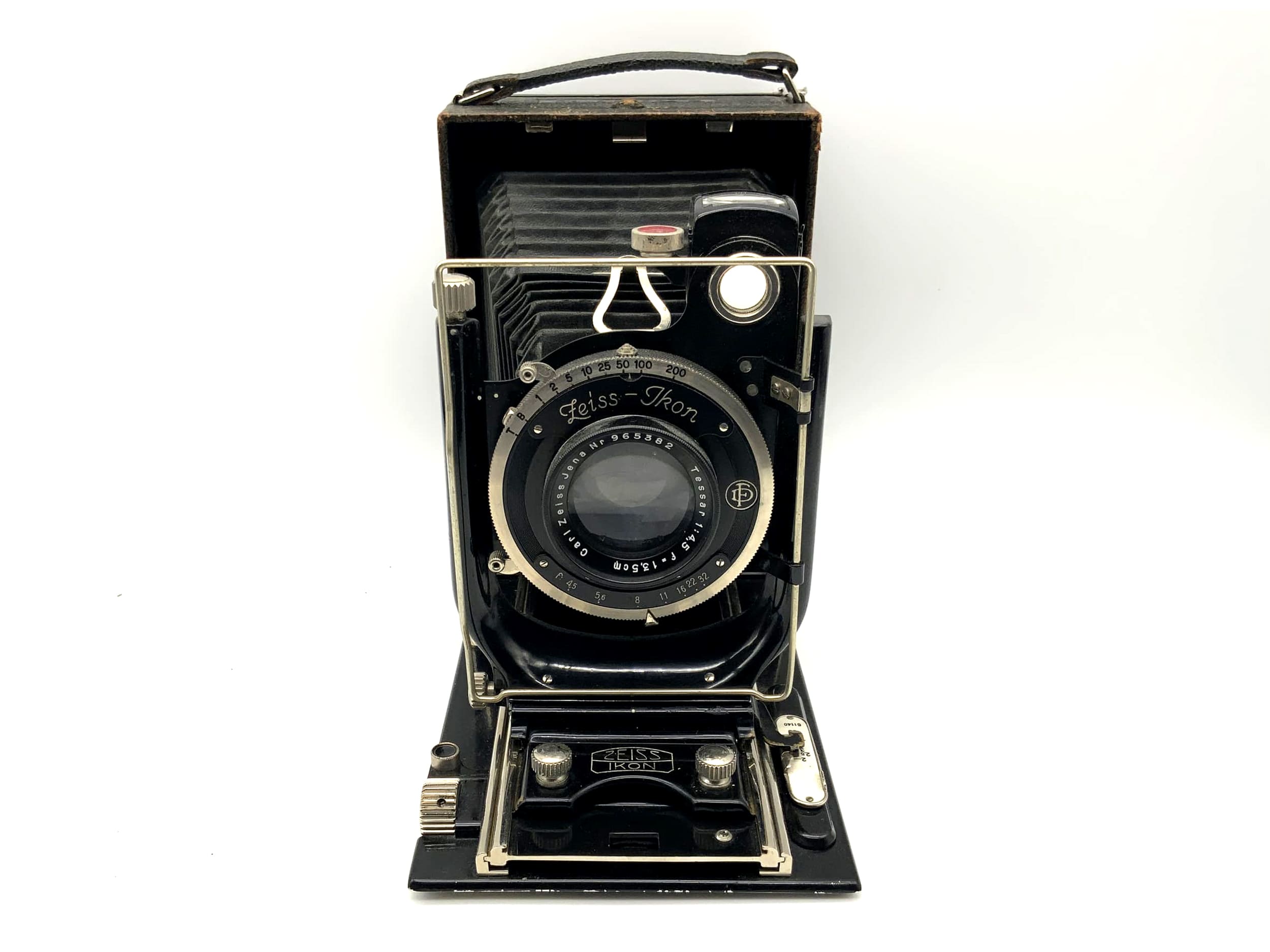 Appareil photo à plaques Zeiss Ikon Donata 227/7 avec objectif Carl Zeiss Tessar 1:4,5/13,5 cm Compur