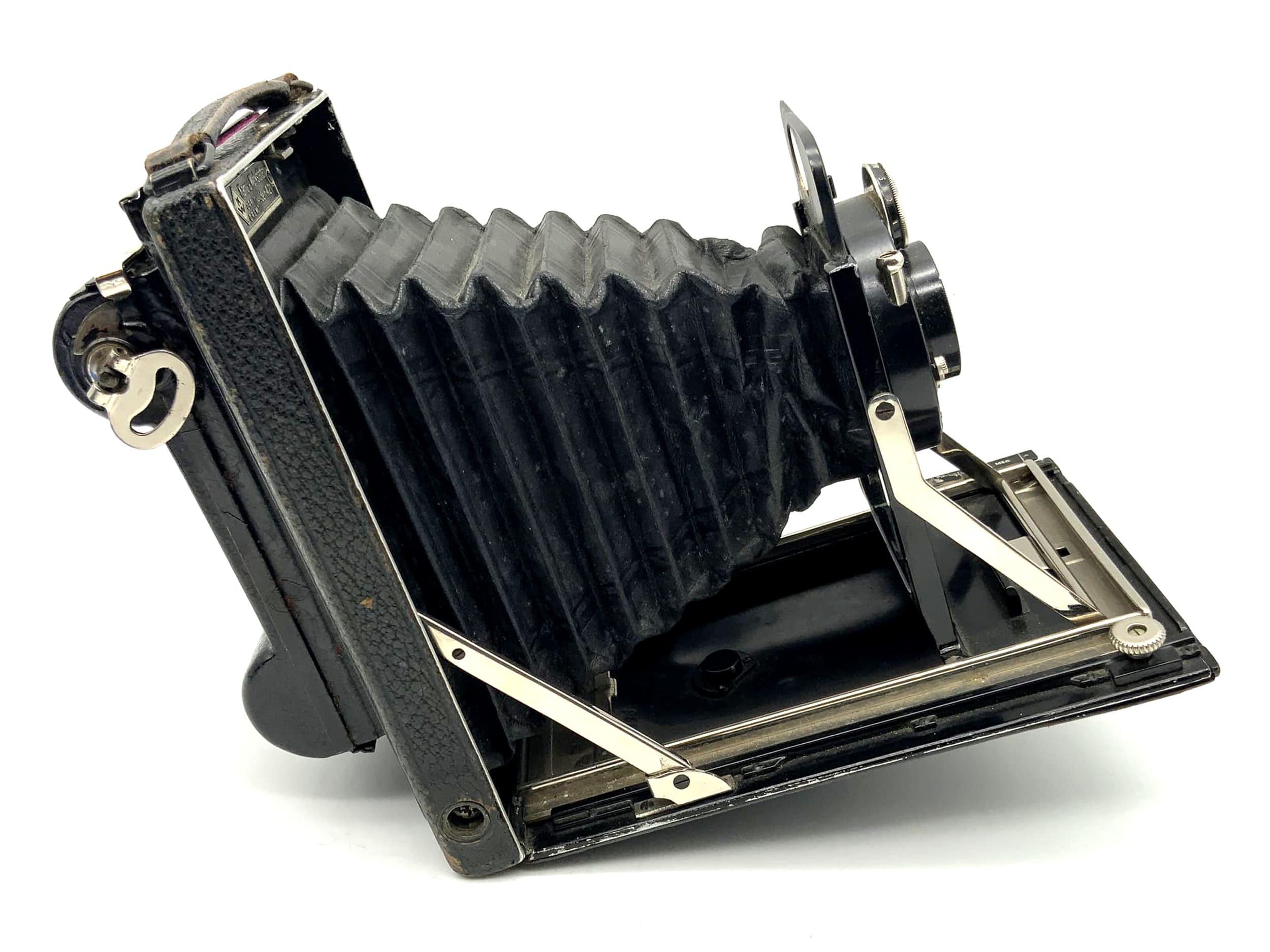 Boîtier breveté KW pour appareil photo Radionar 6.3/13.5cm avec film en rouleau breveté Rollex