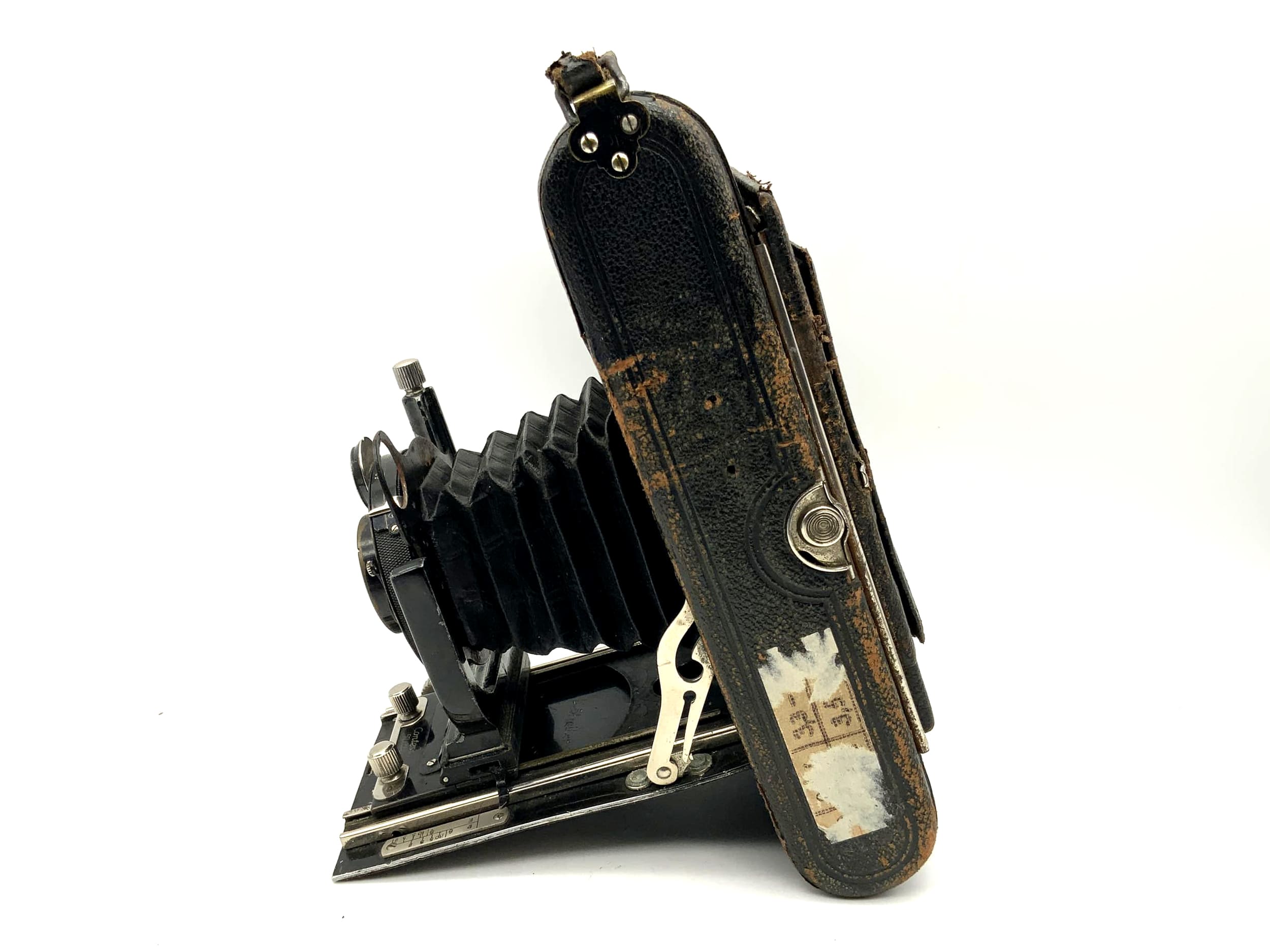 Contessa Nettel Duroll plate camera with Carl Zeiss Tessar 1:4.5 f=13.5cm Compur