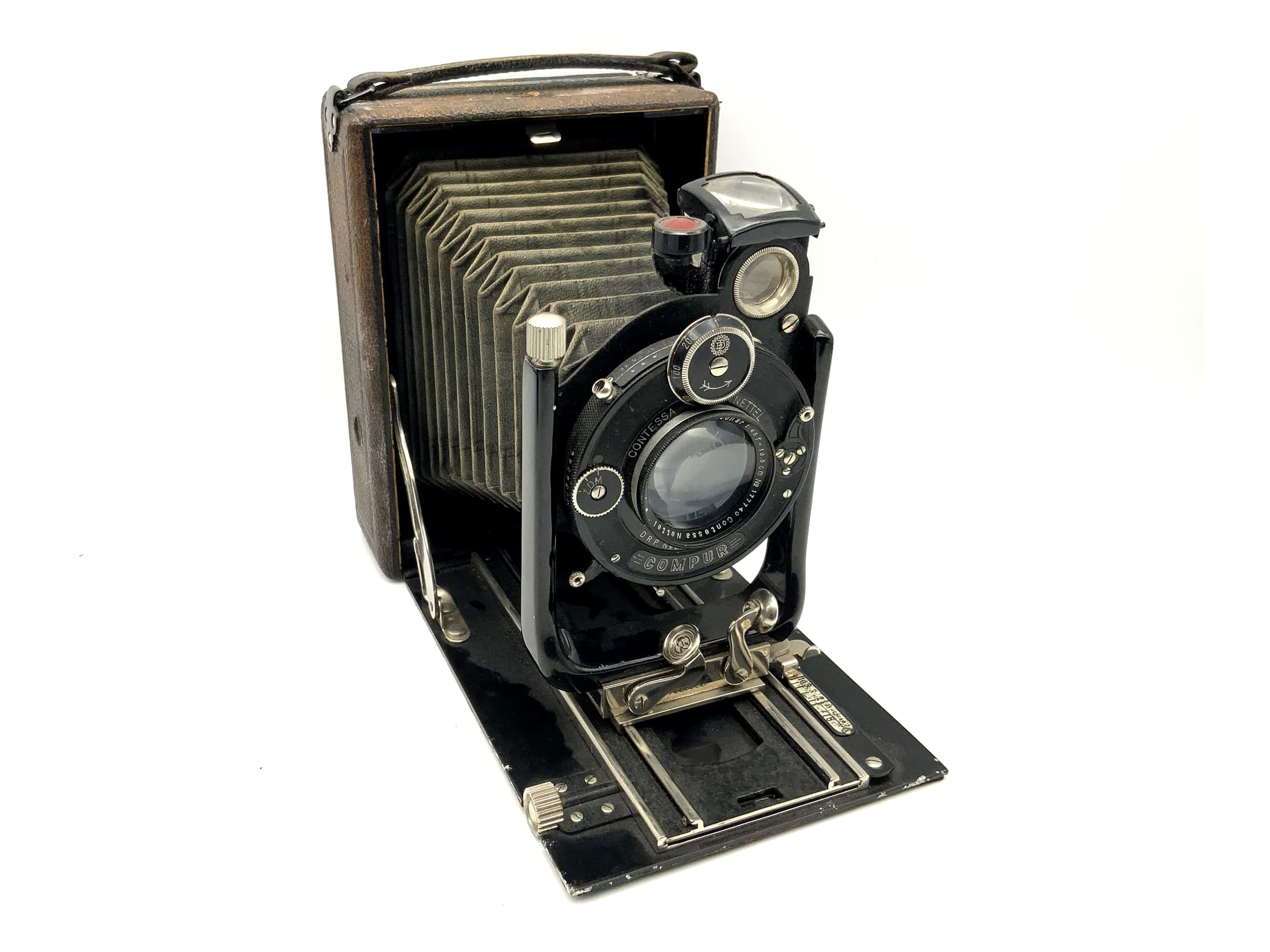 Contessa Nettel Donata plate camera with Citonar 1:4.5 f=13.5cm Compur