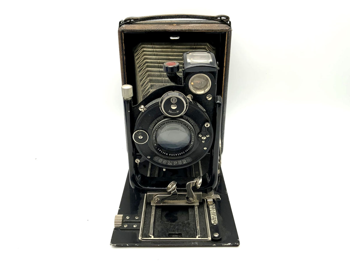 Contessa Nettel Donata plate camera with Citonar 1:4.5 f=13.5cm Compur