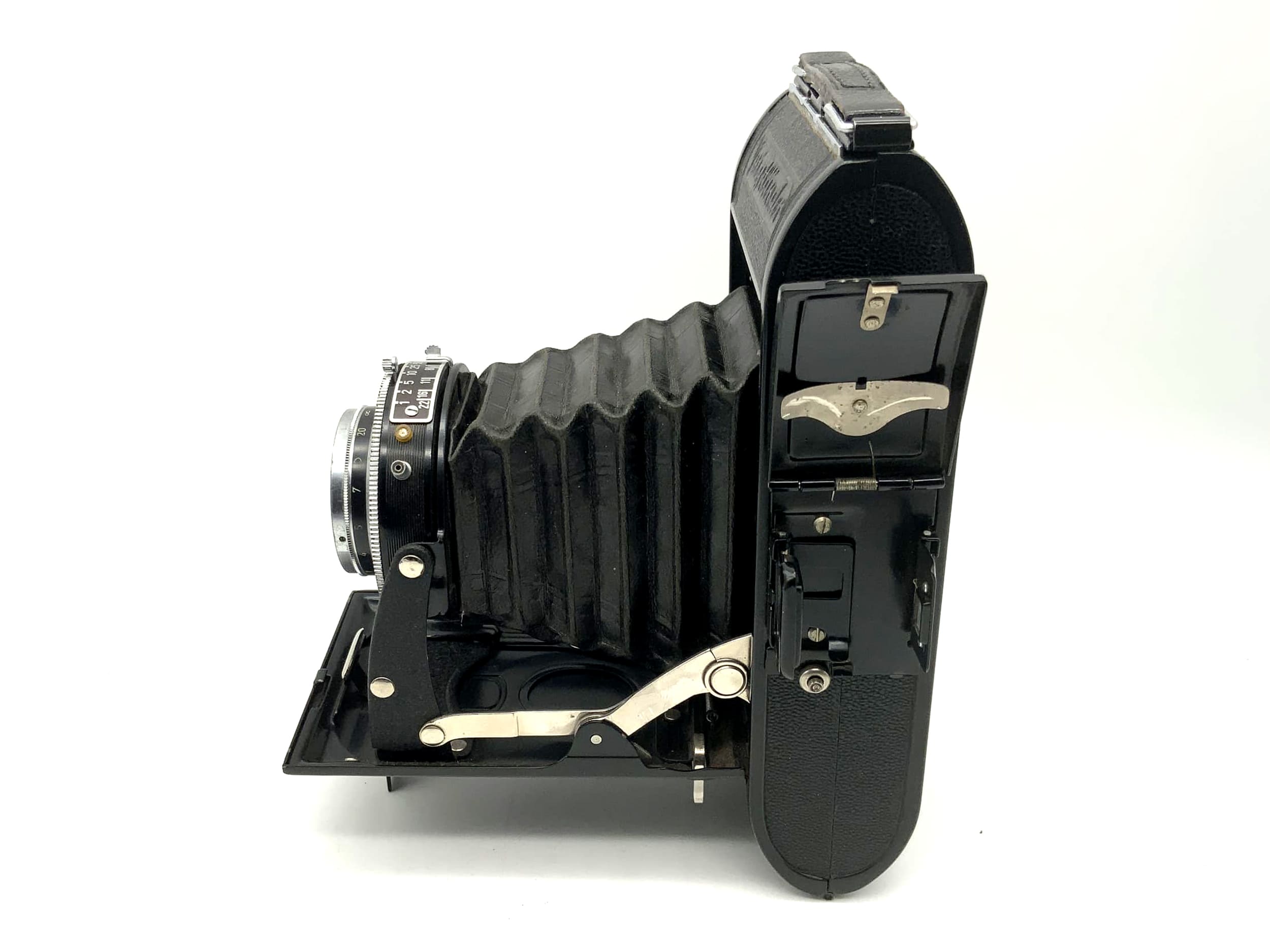 Appareil photo pliant Voigtländer Bessa avec caméra analogique Vaskar 1:4,5/105 Prontor-S 6x9