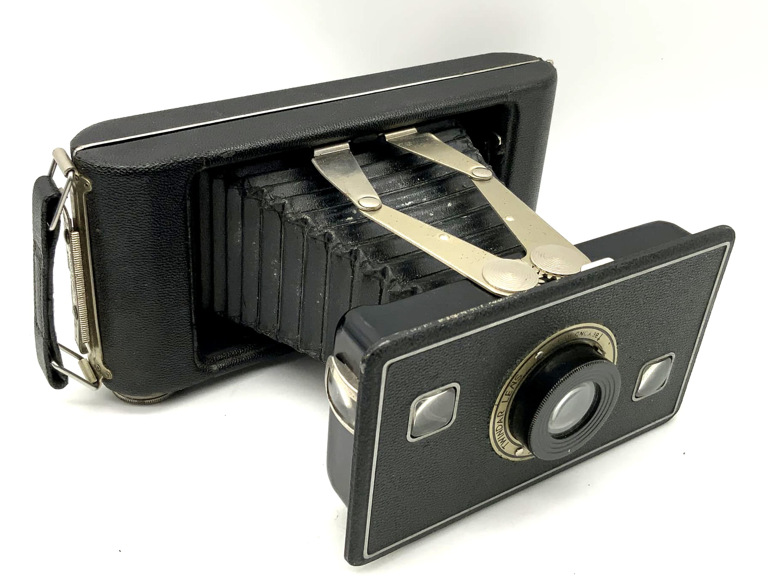 Appareil photo pliant Kodak Tiffy Six 16 série II de 1940 avec objectif Twindar, appareil photo analogique