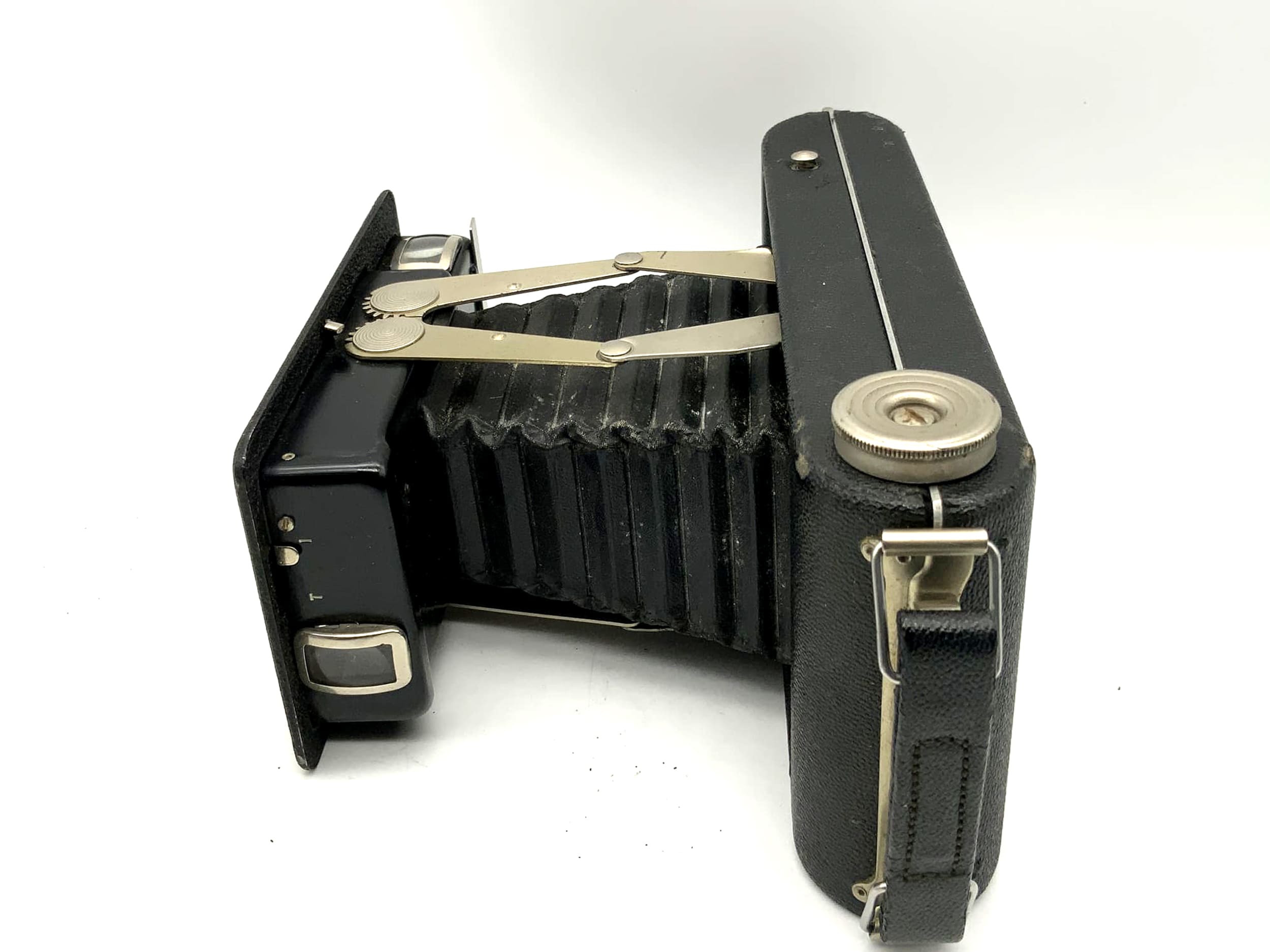 Appareil photo pliant Kodak Tiffy Six 16 série II de 1940 avec objectif Twindar, appareil photo analogique