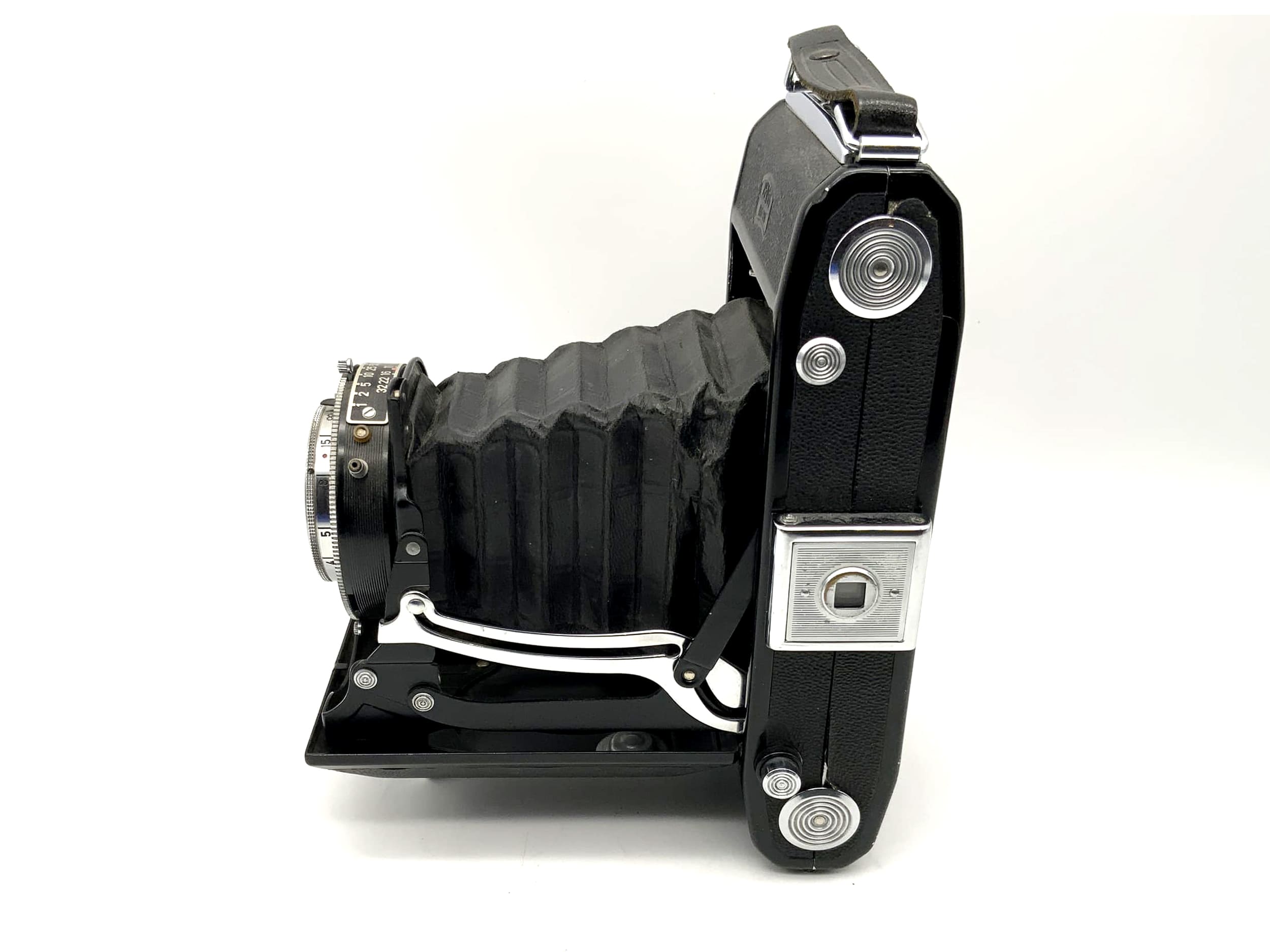 Appareil photo pliant Zeiss Ikon Nettar 515/2 avec objectif Novar Anastigmat 1:4,5/10,5 cm Prontor-S