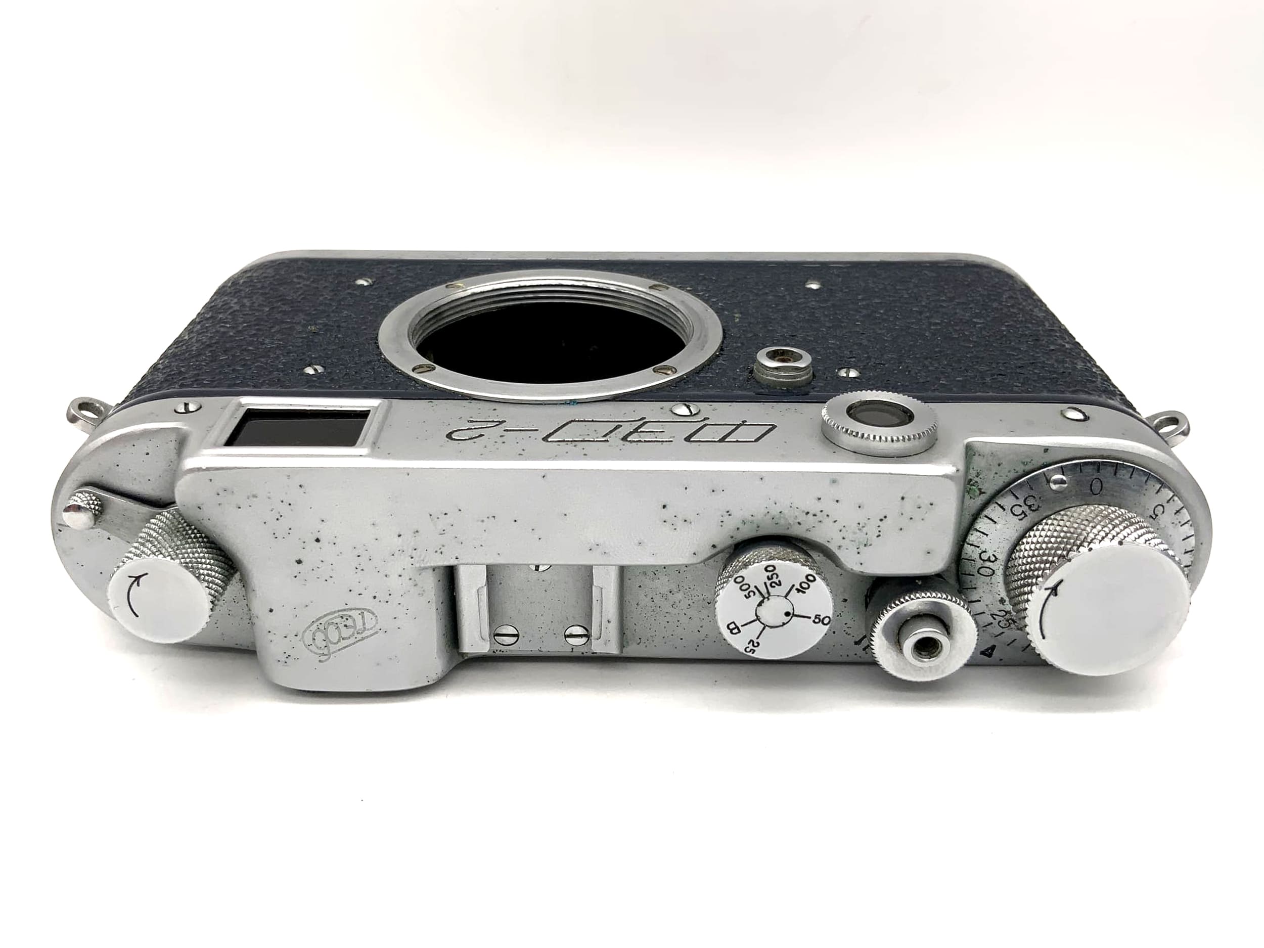 FED 2 Type B Rangefinder Camera Blue Analog Camera Body Housing Viewfinder Camera (M39)