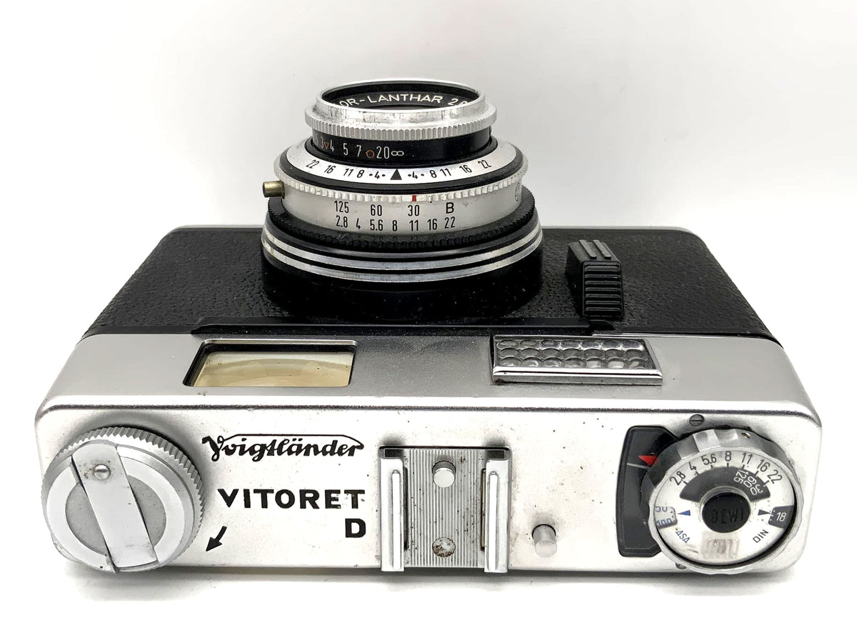 Caméra à viseur Voigtländer Vitoret D Caméra analogique Color-Lanthar 2.8/50 Prontor 125