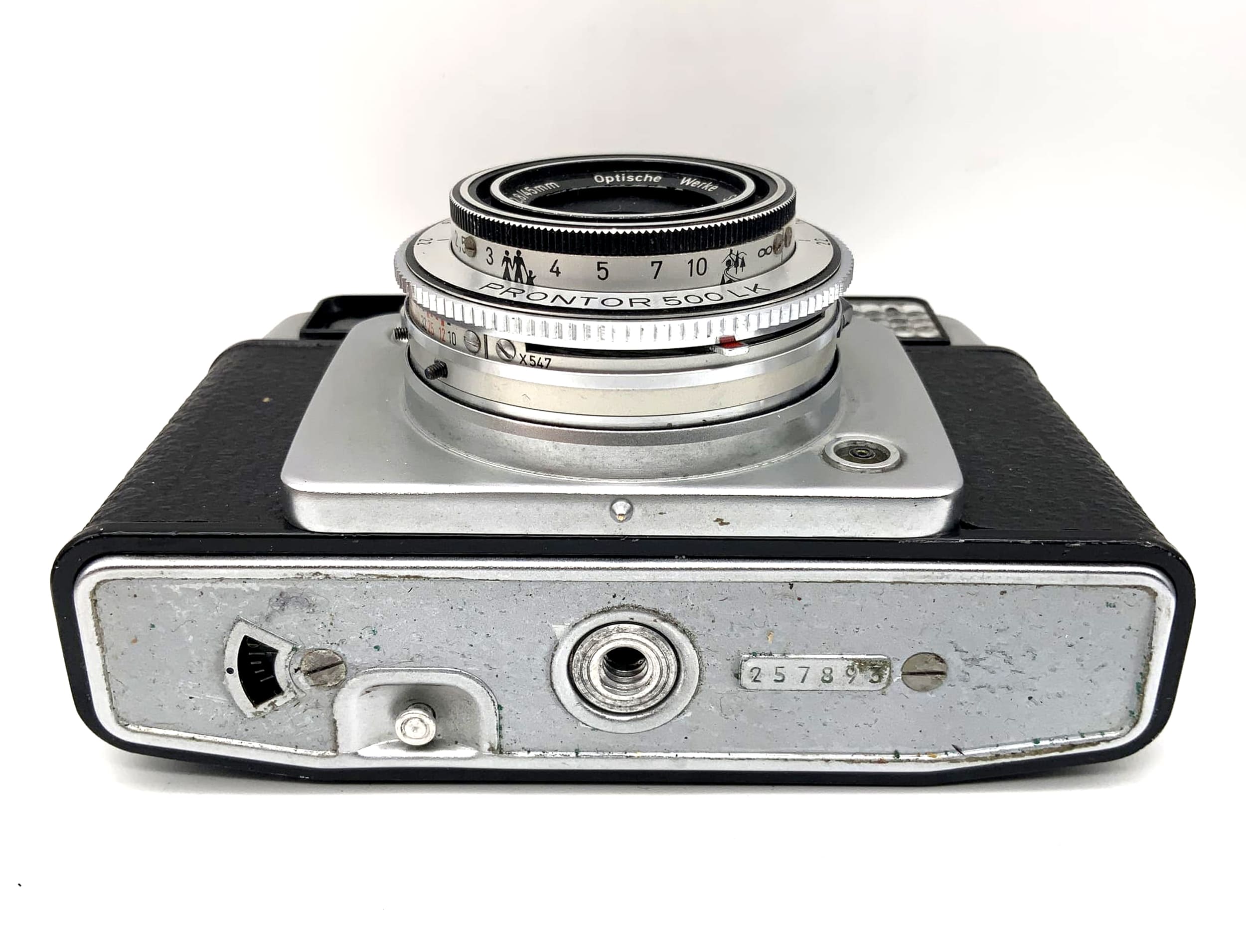 Appareil photo à viseur Dacora Super Dignette avec Cassar 1:2,8 f=45mm Prontor 500 LK