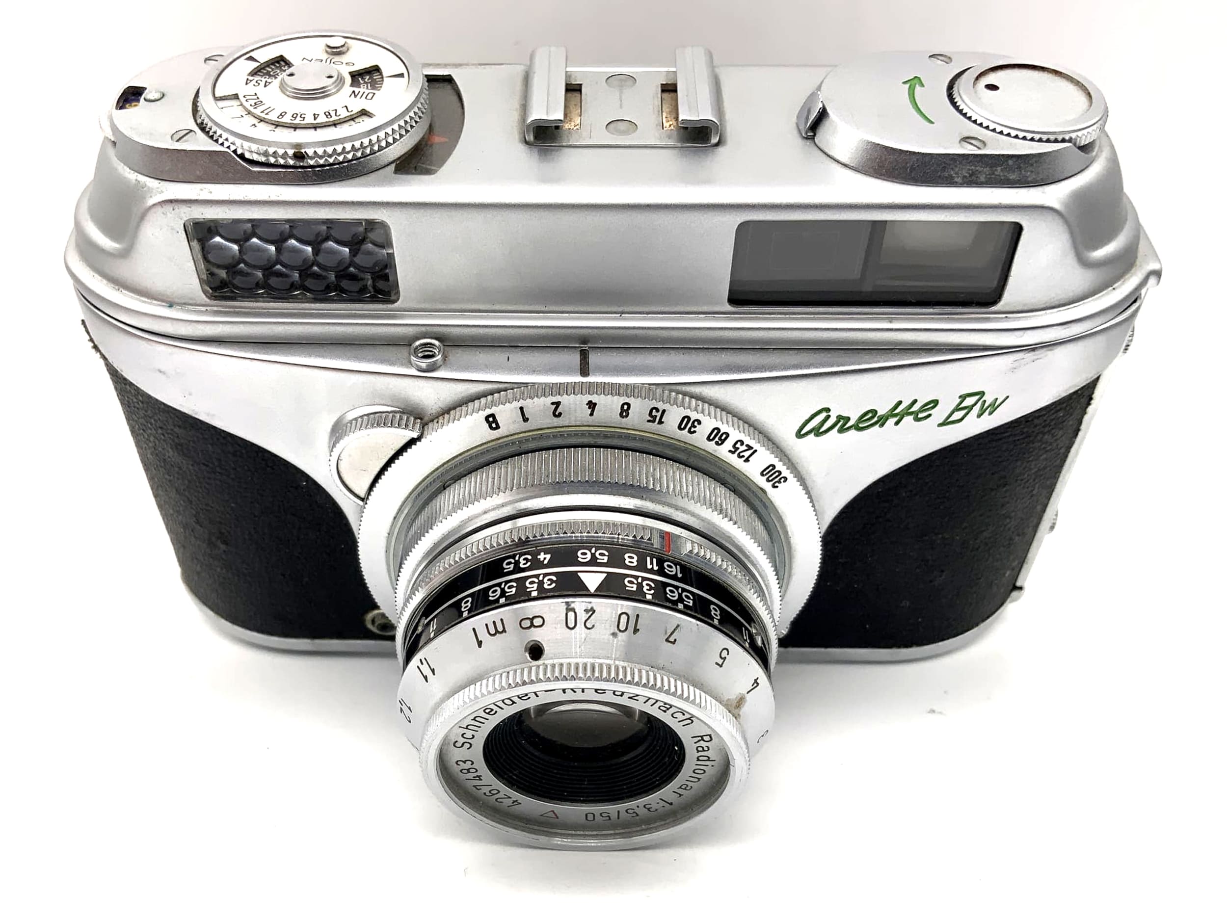 Caméra à viseur Aka Arette BW Schneider Kreuznach Radionar 1:3.5/50 caméra analogique