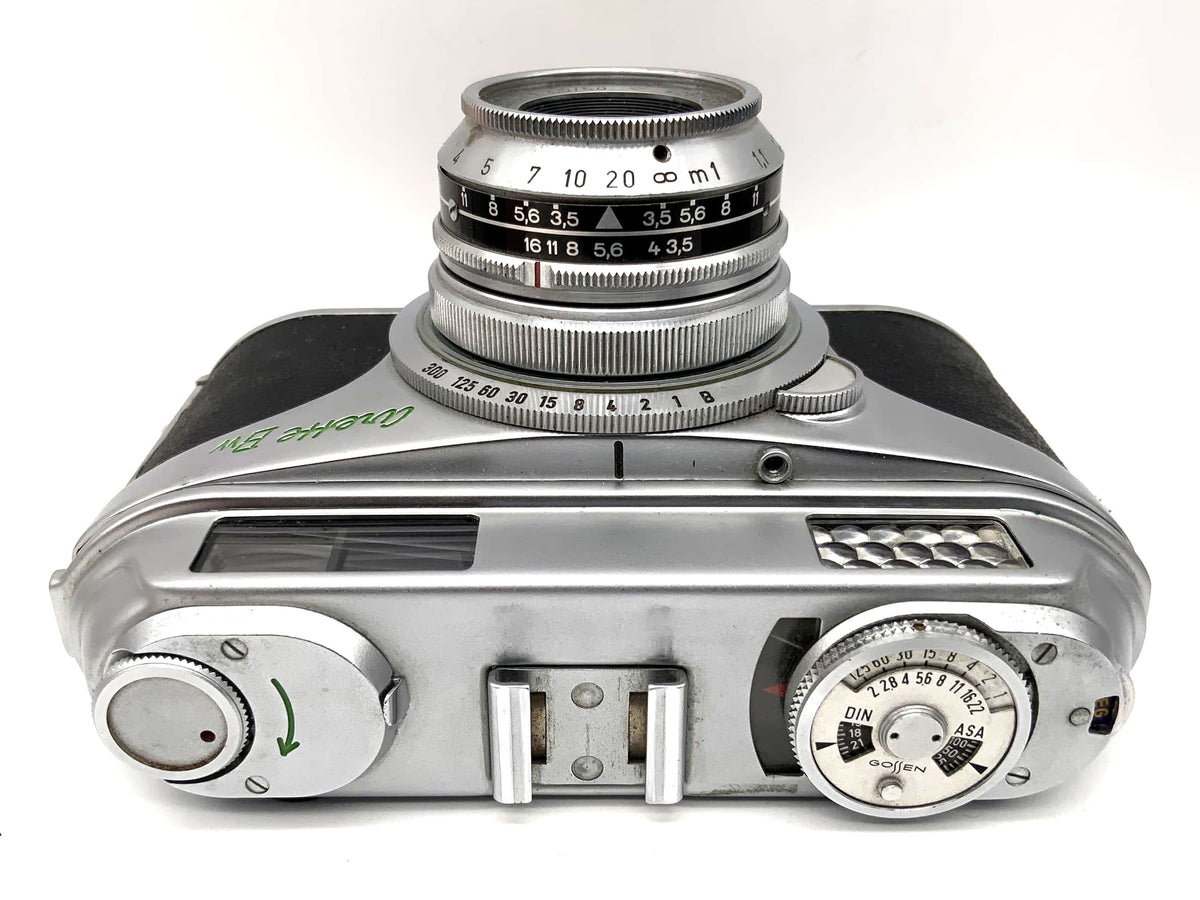 Aka Arette BW viewfinder camera Schneider Kreuznach Radionar 1:3.5/50 analog camera