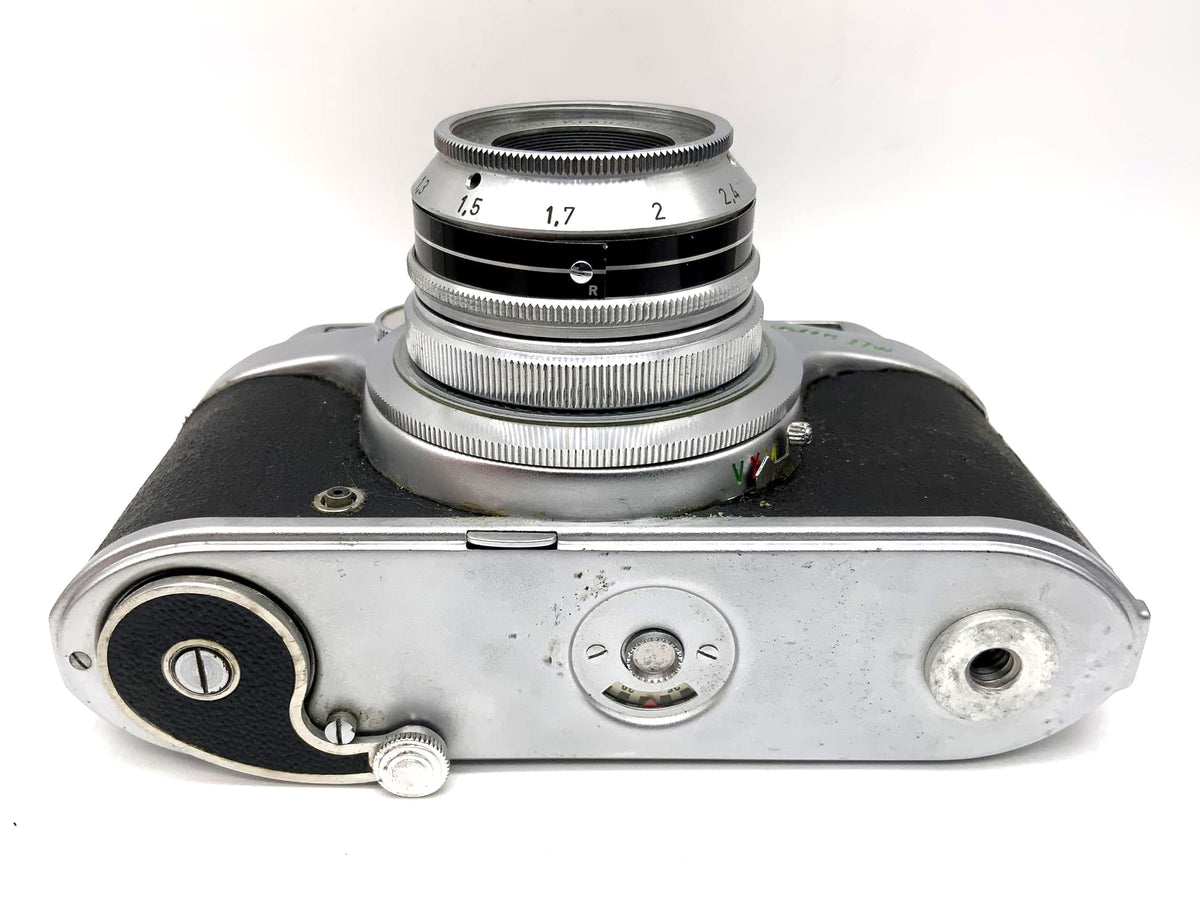 Aka Arette BW viewfinder camera Schneider Kreuznach Radionar 1:3.5/50 analog camera