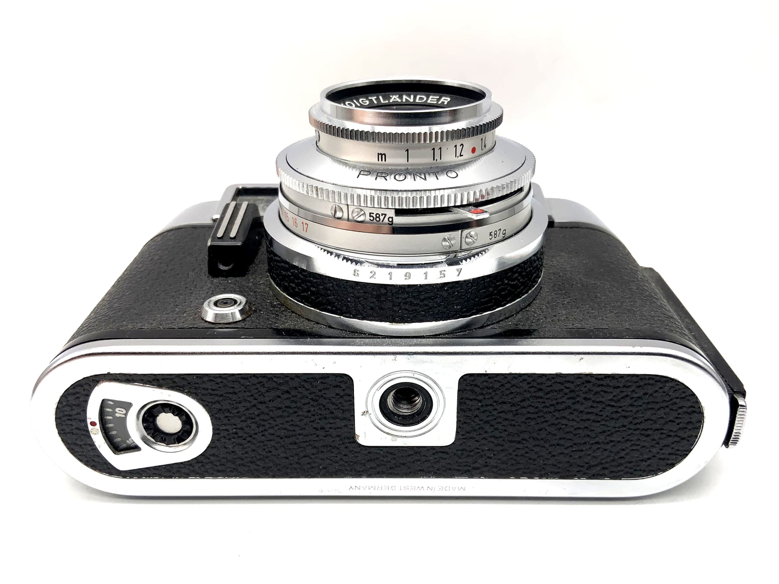 Caméra à viseur Voigtländer Vito CD avec caméra analogique Lanthar 2.8/50 Pronto