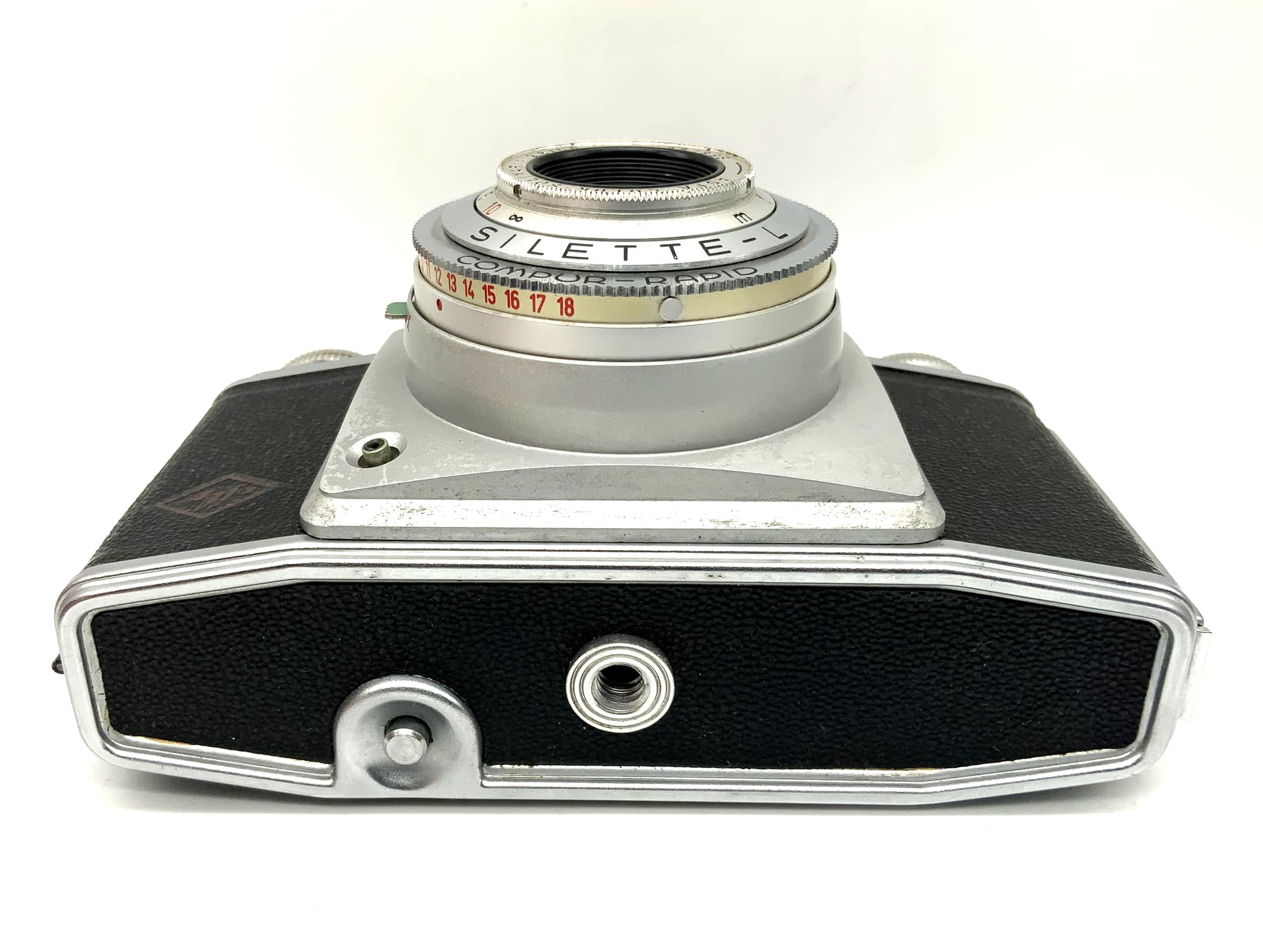 Agfa Silette-L viewfinder camera with Color Solinar 1:2.8/50 Compur Rapid analog camera