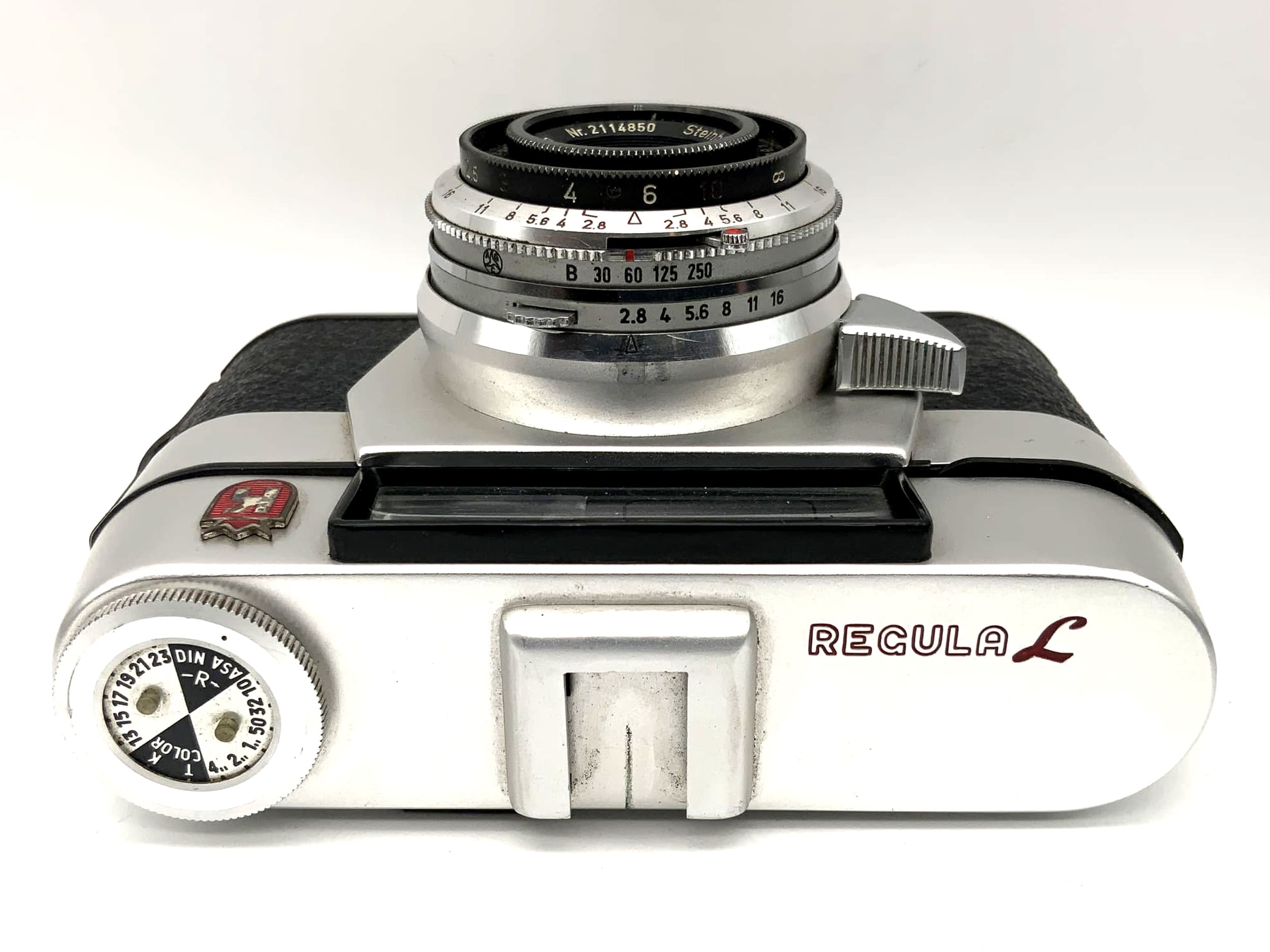 Appareil photo à viseur Regula L Steinheil Munich Cassar 1:2.8 f=45mm Pronto appareil photo analogique