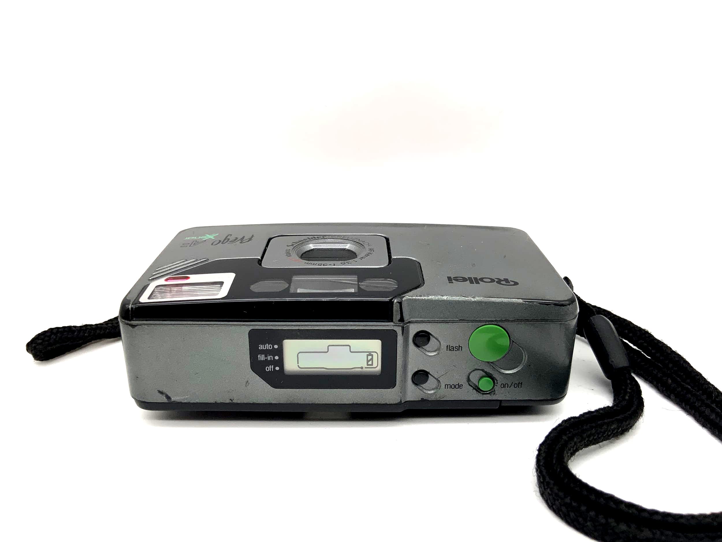 Appareil photo argentique Rollei Prego AF Point&amp;Shoot avec objectif macro argentique Xenar 1:3.5 f=35mm HFT