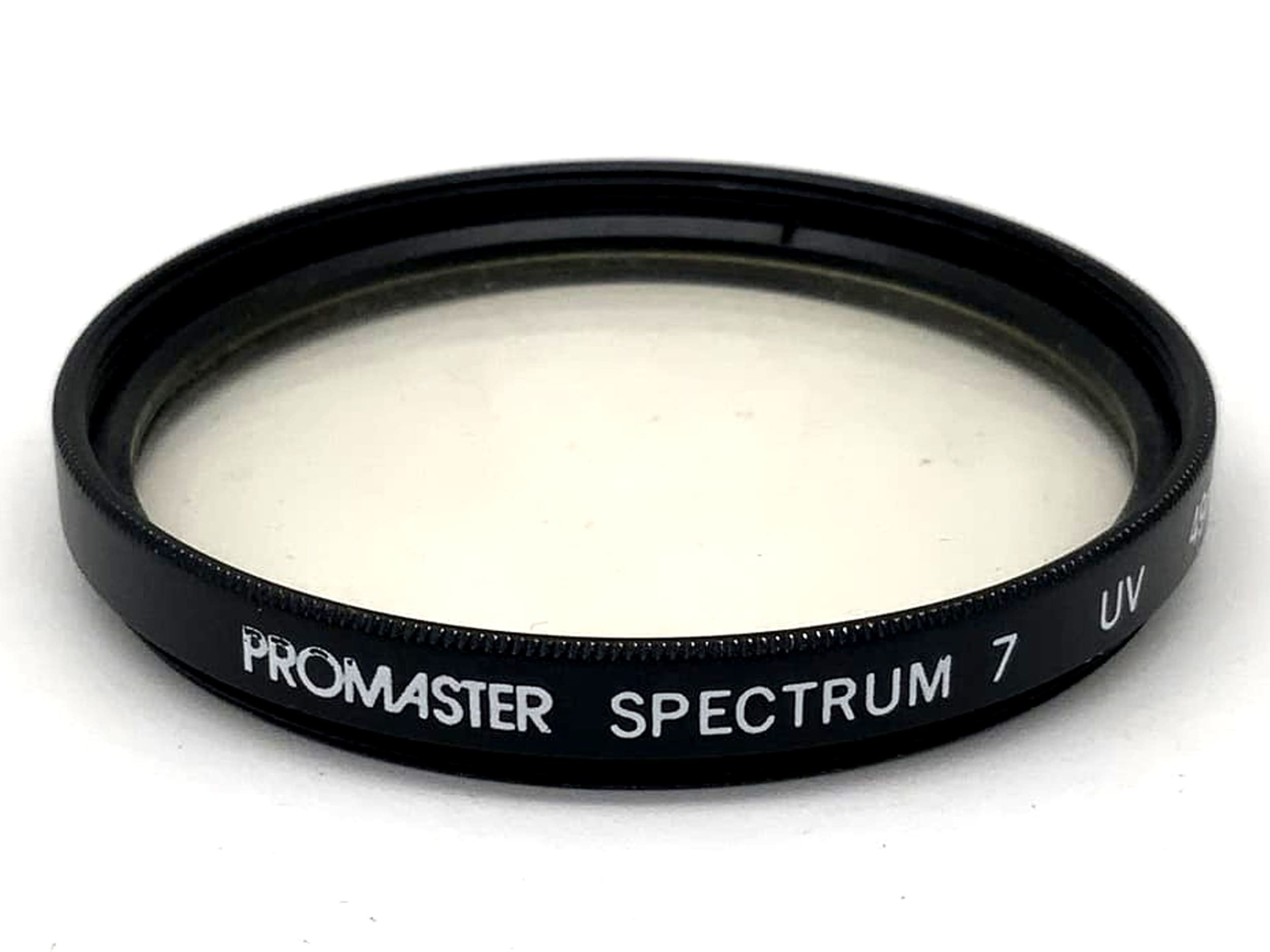 Filtre UV Promaster Spectrum 7, filtre circulaire de 49 mm, filetage M49