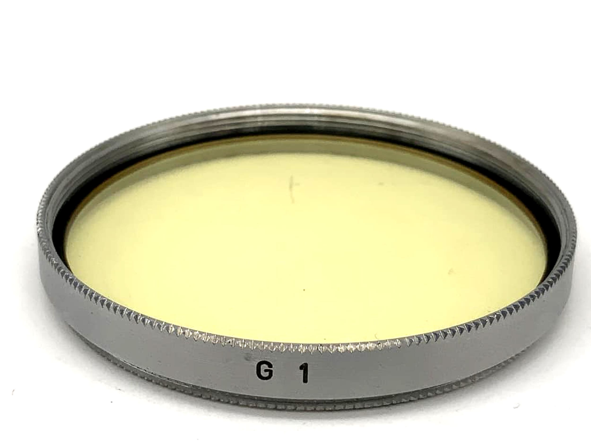 Filtre de couleur Pentacon, filtre jaune, filtre G1, filtre circulaire 49 mm M49