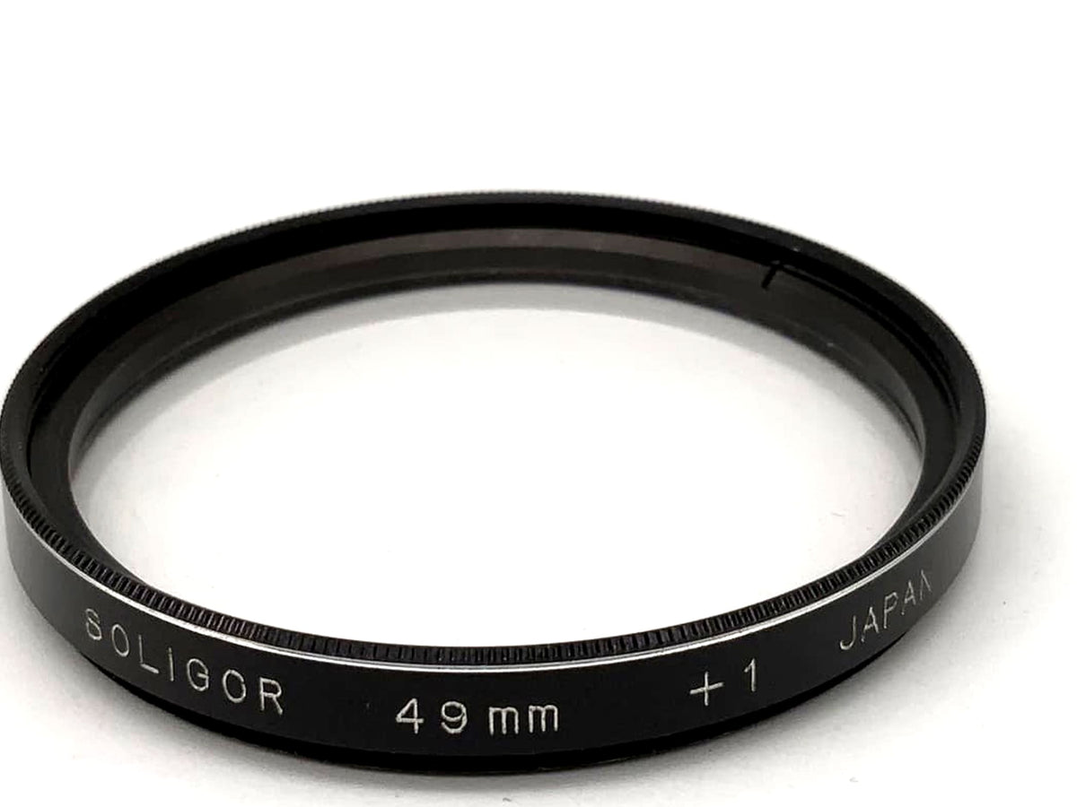 Objectif macro Soligor Macroline +1 filtre, filetage circulaire 49 mm M49